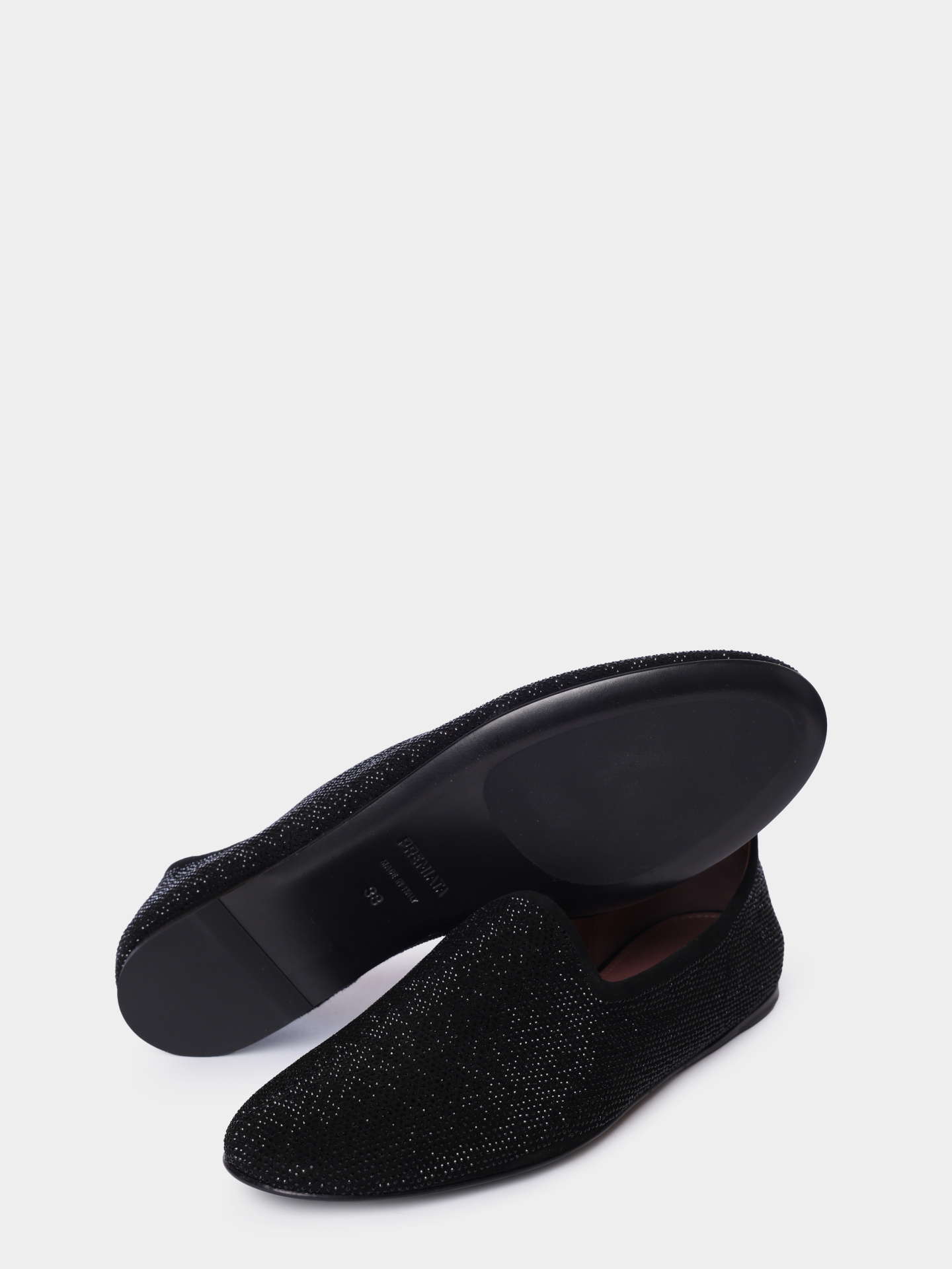 Балетки Premiata M7214 черные женские со стразами — купить в интернет-магазине Verdistore