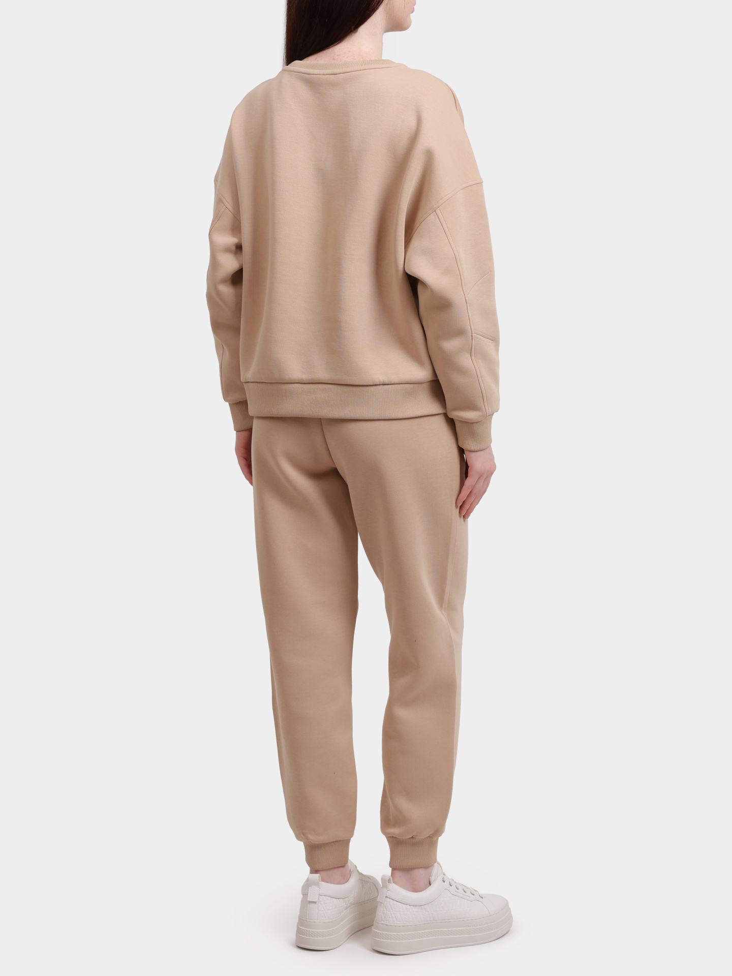 Свитшот Armani Exchange XW000744 AF16134 U1051 бежевый женский — купить в интернет-магазине Verdistore