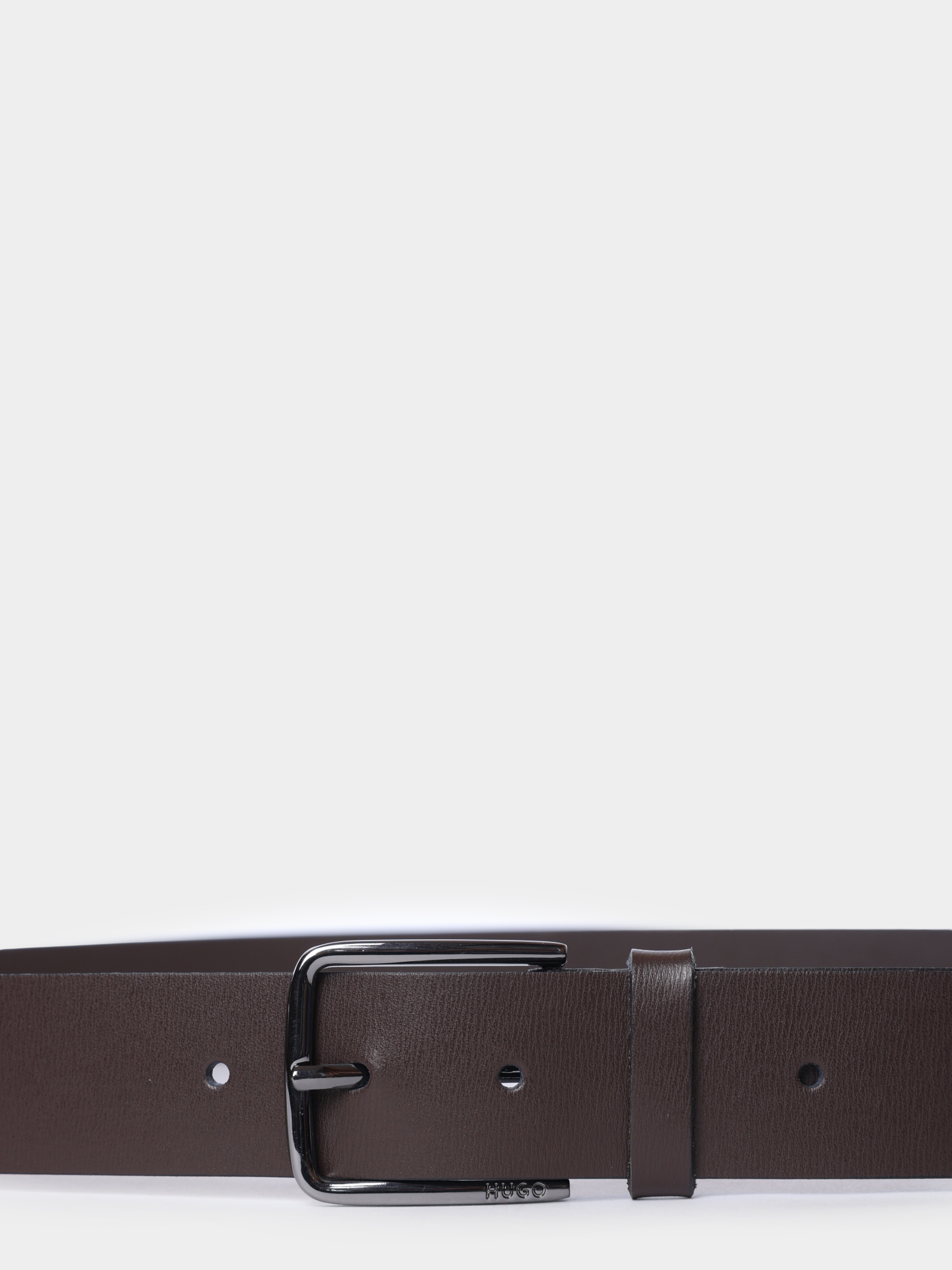 Ремень Hugo 50491997 205 коричневый мужской из кожи — купить в интернет-магазине Verdistore