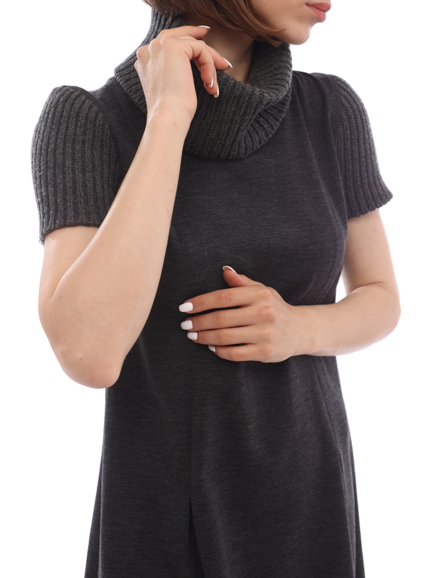 Платье Brunello Cucinelli M0R262806 серое женское — купить в интернет-магазине Verdistore