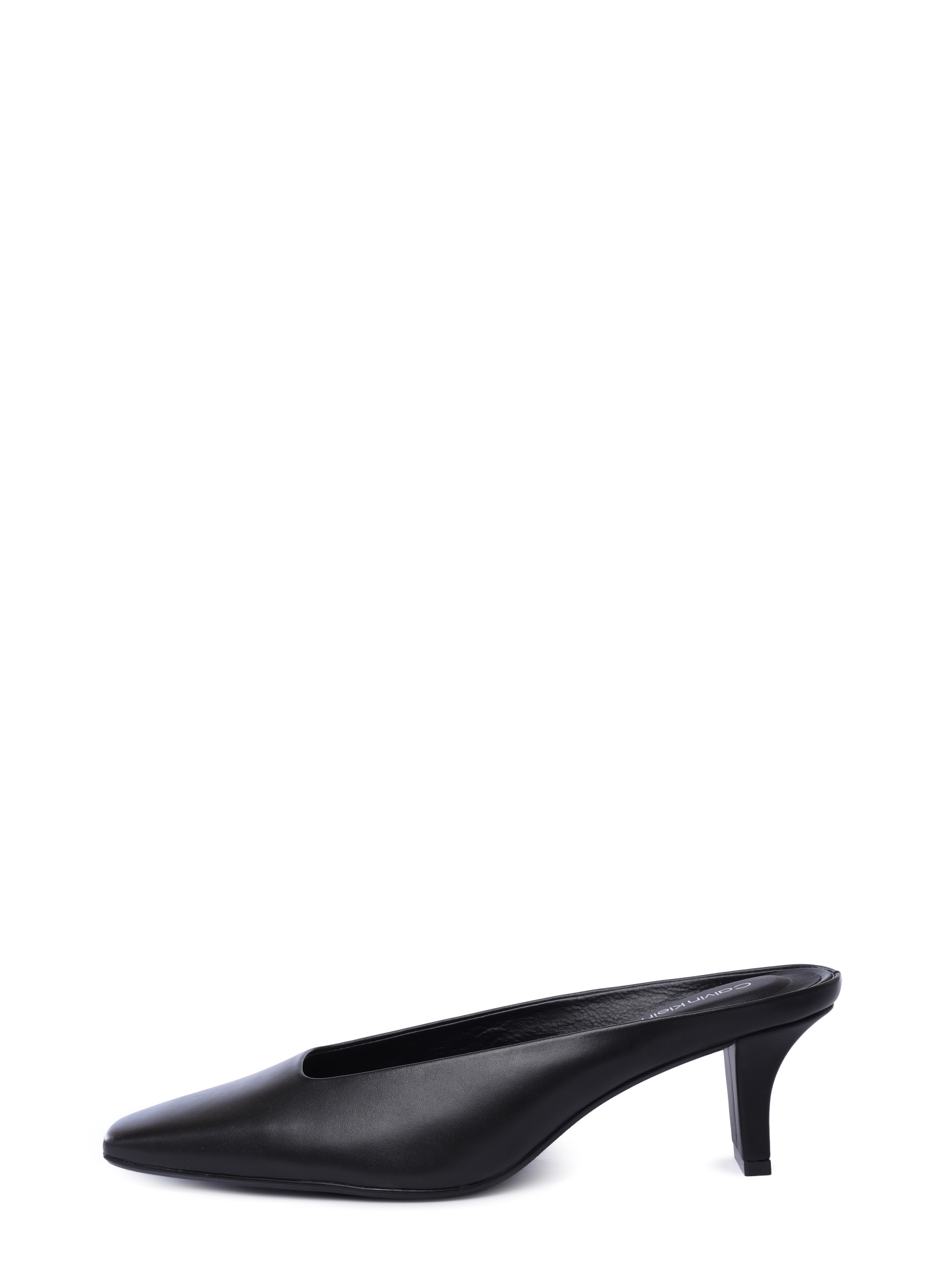 Мюли Calvin Klein HW0HW02332 кожаные женские — купить в интернет-магазине Verdistore