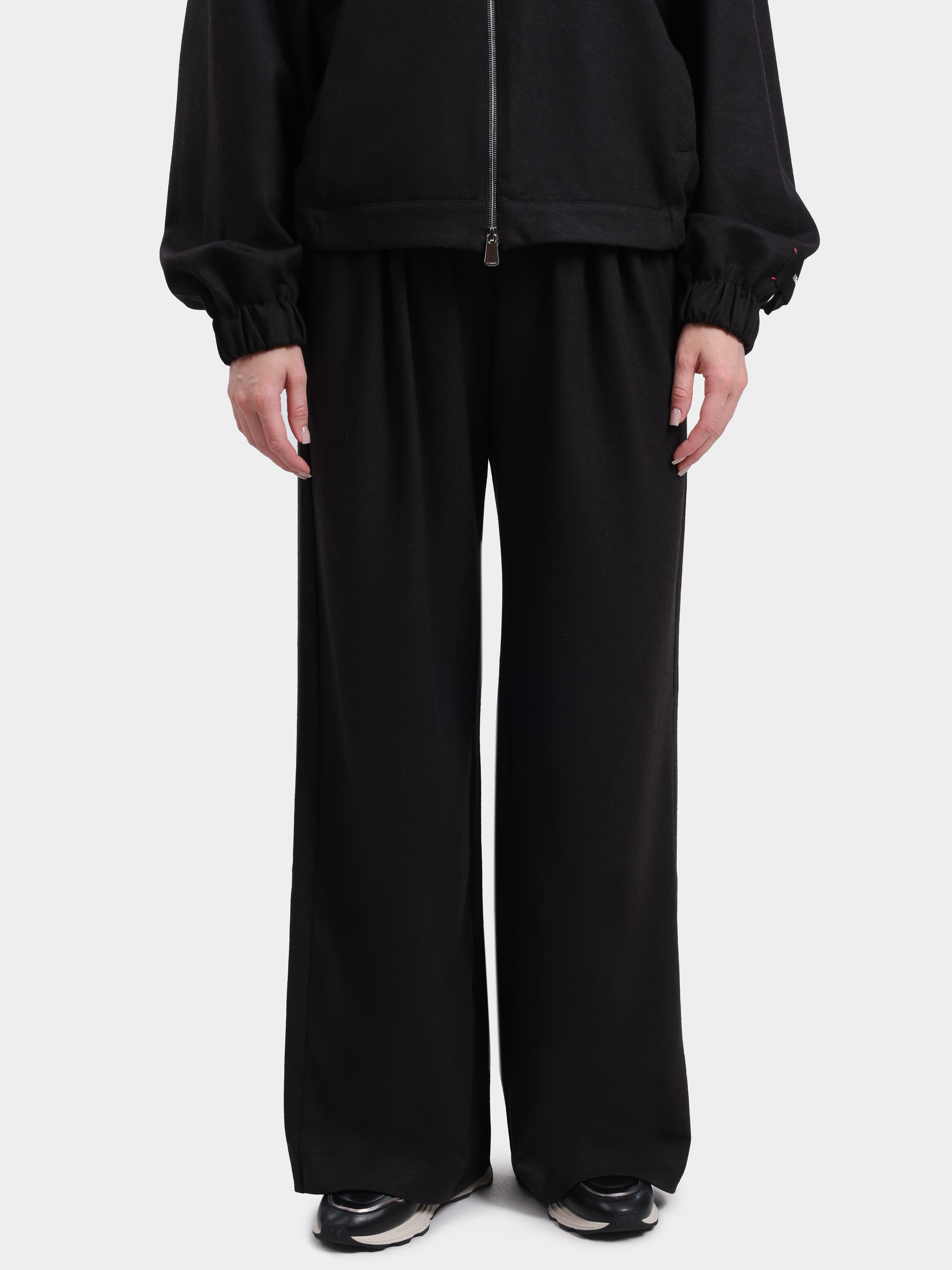 Брюки Pinko 106118 A3JF I84 черные женские на резинке — купить в интернет-магазине Verdistore