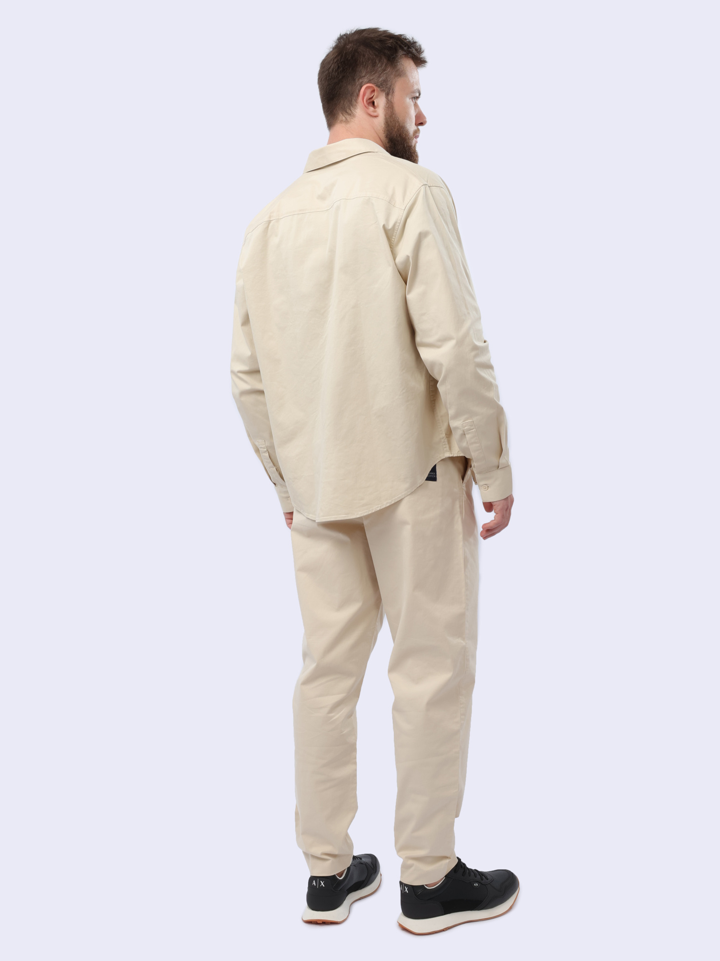 Брюки Armani Exchange 3DZP07 ZN3TZ 1792 бежевые мужские — купить в интернет-магазине Verdistore