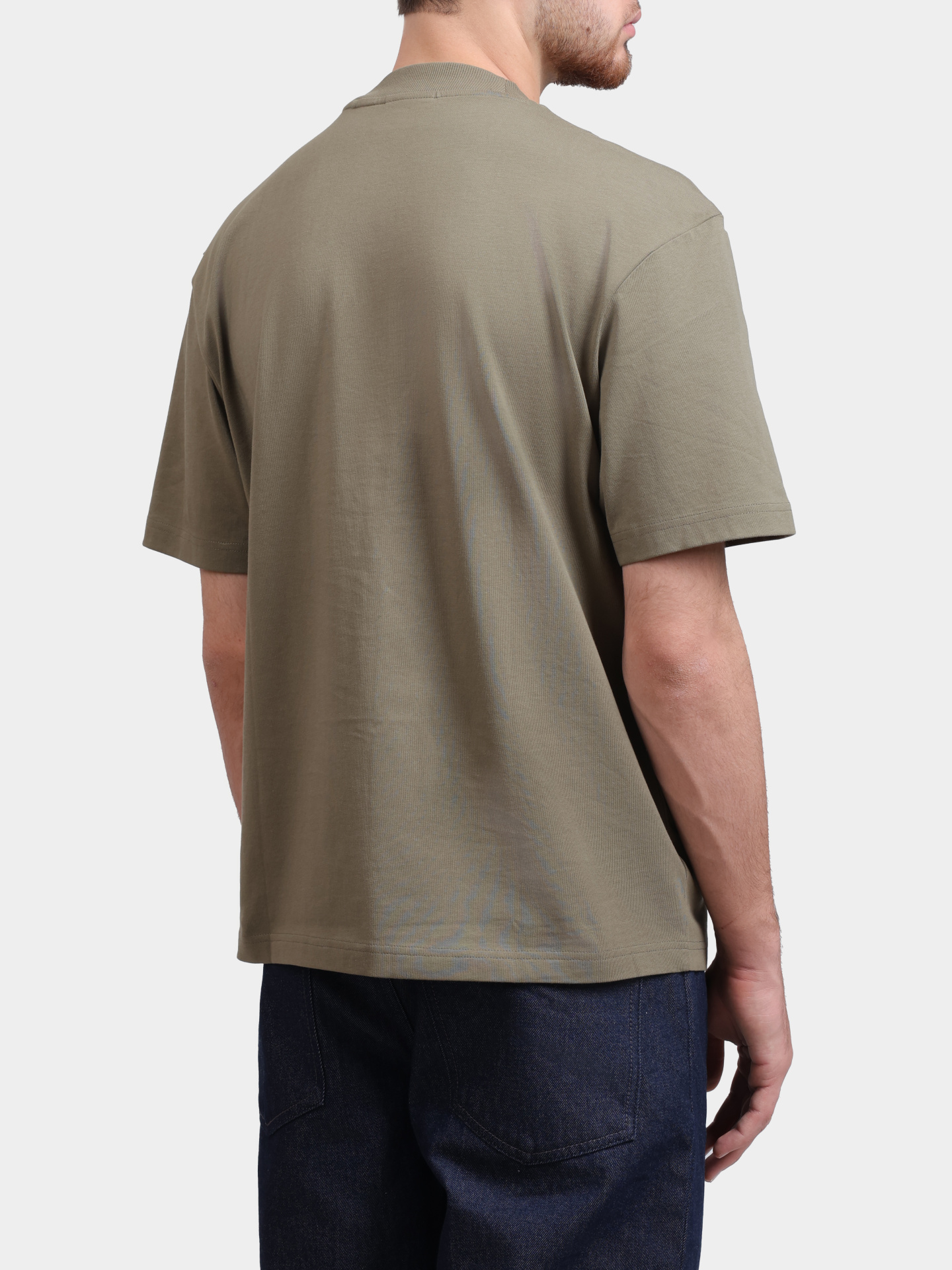 Футболка HUGO BLUE Nieros 10257318 01 50509991 345 мужская хлопковая с патчем-логотипом  — купить в интернет-магазине Verdistore