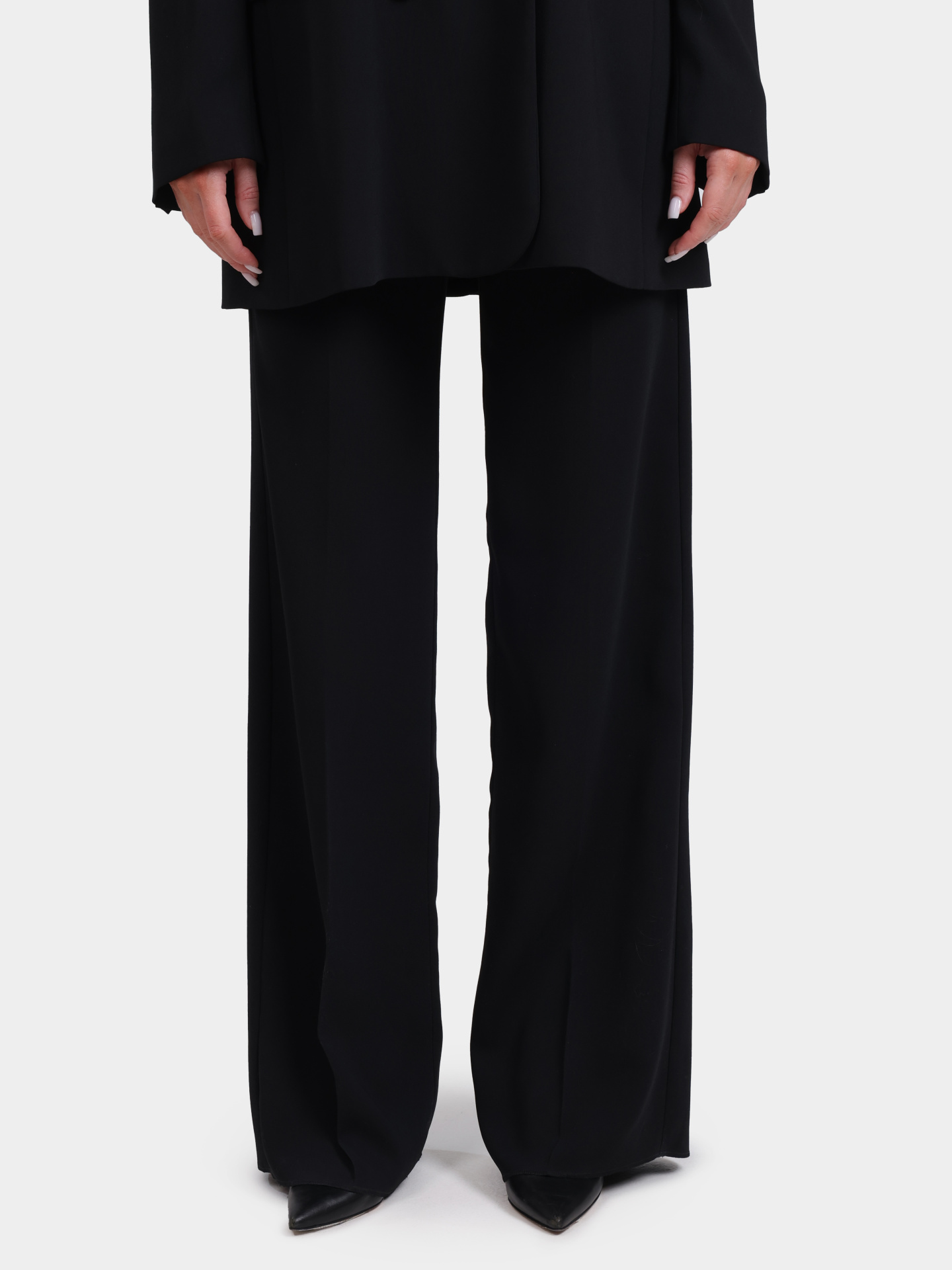 Брюки MARELLA PASCIA 002 черные женские — купить в интернет-магазине Verdistore