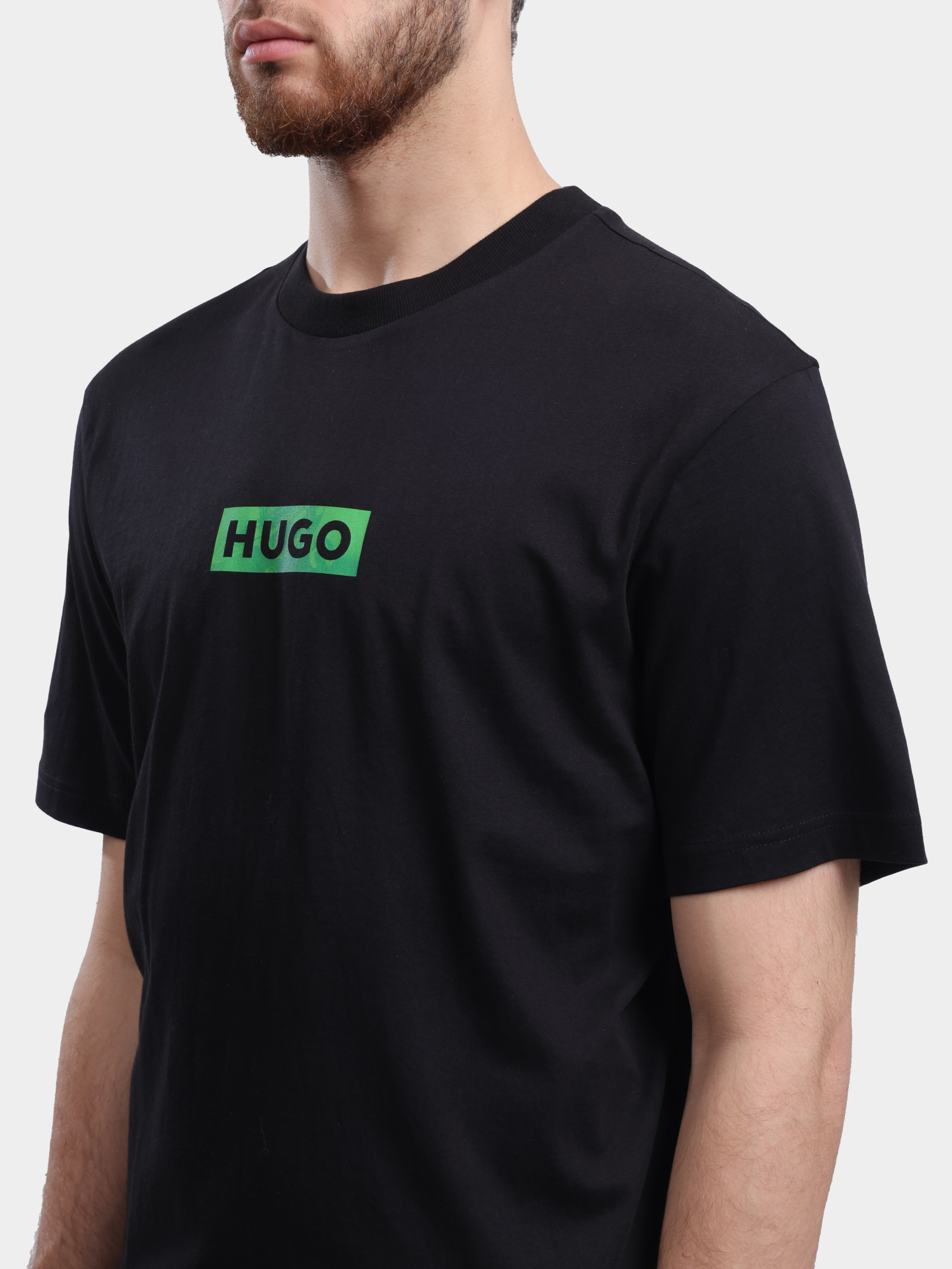 Футболка Hugo 50560048 001 хлопковая мужская — купить в интернет-магазине Verdistore