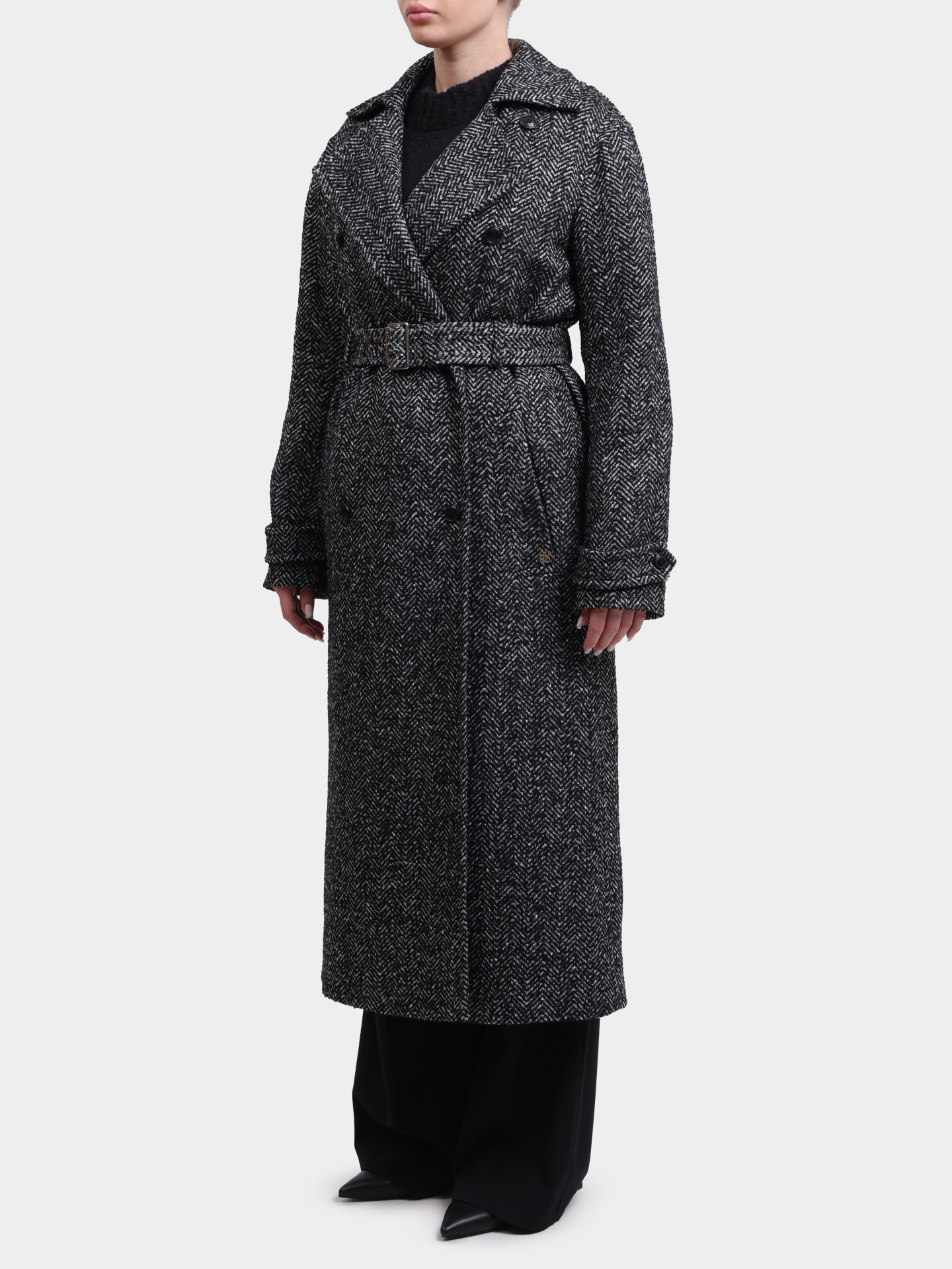 Пальто Martinu 10273899 01 50547835 962 серое женское — купить в интернет-магазине Verdistore