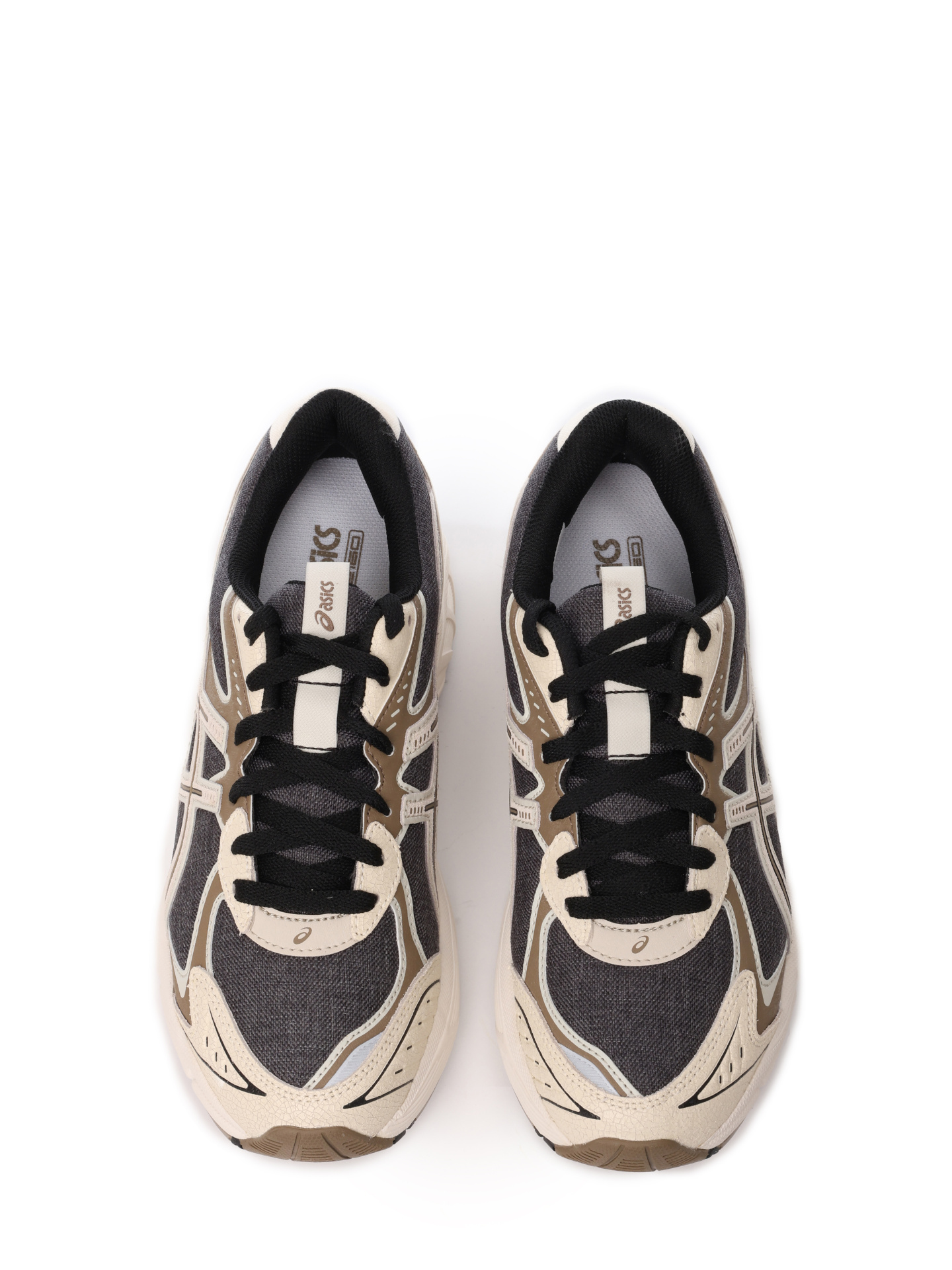 Кроссовки Asics 1203A415 001 серые мужские с бежевыми вставками — купить в интернет-магазине Verdistore