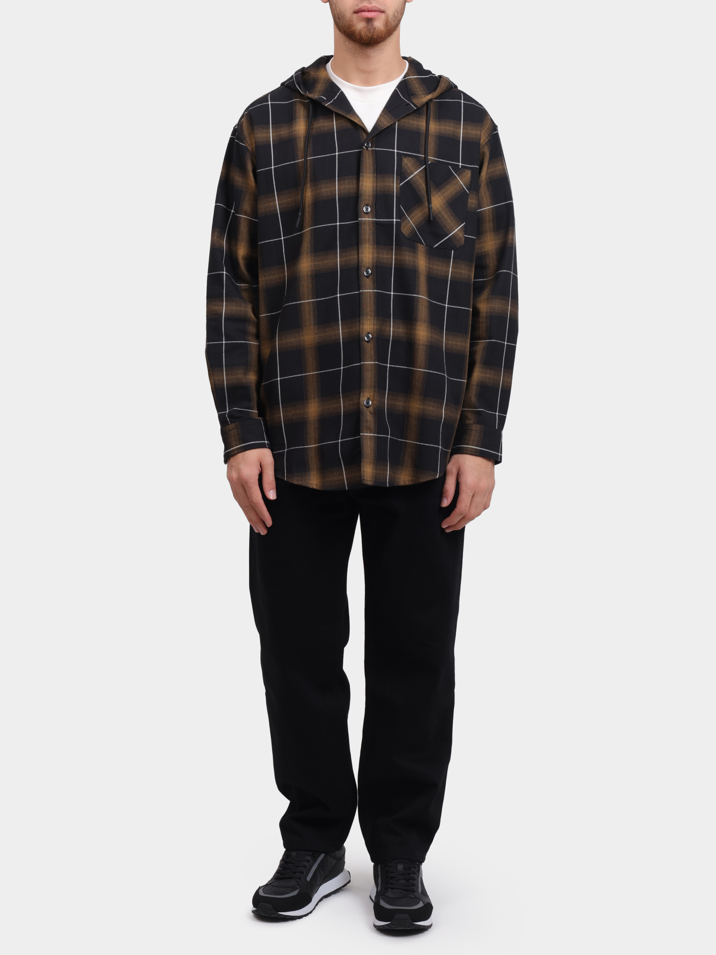 Рубашка Hugo 50545262 352 клетчатая мужская — купить в интернет-магазине Verdistore