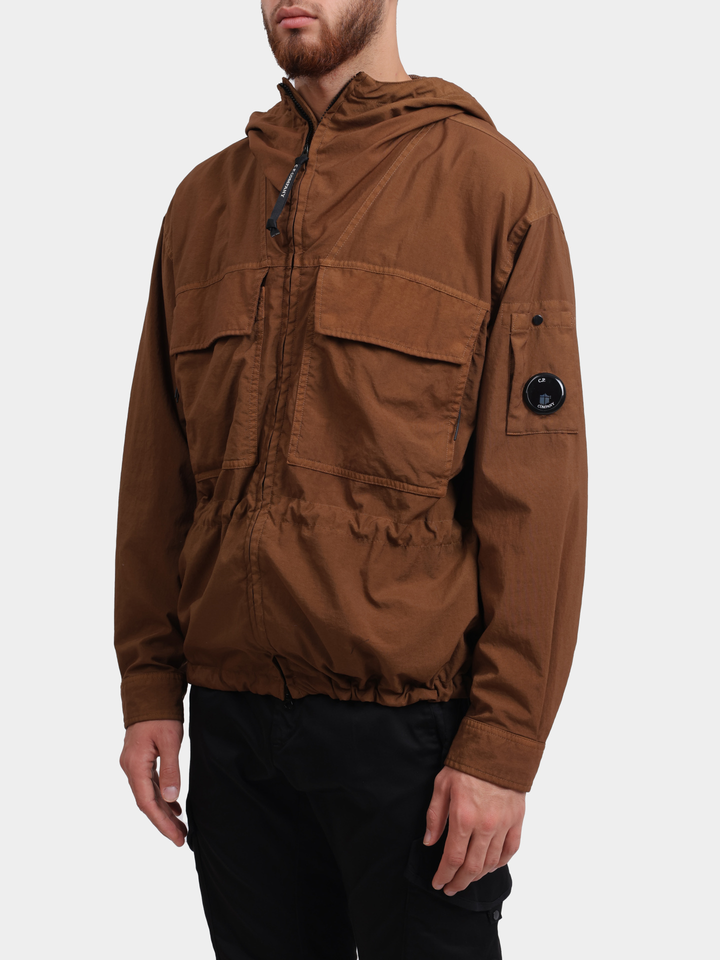 Куртка C.P. Company 17CMOS150A 005782G 351 коричневая мужская — купить в интернет-магазине Verdistore