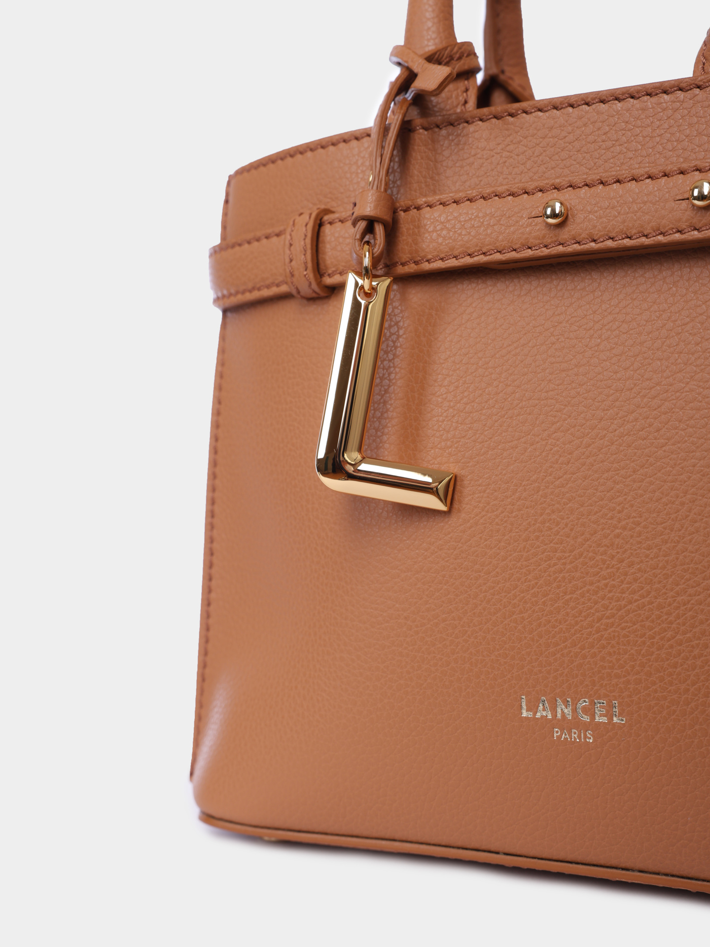 Сумка Lancel A13527 20 коричневая женская из кожи — купить в интернет-магазине Verdistore