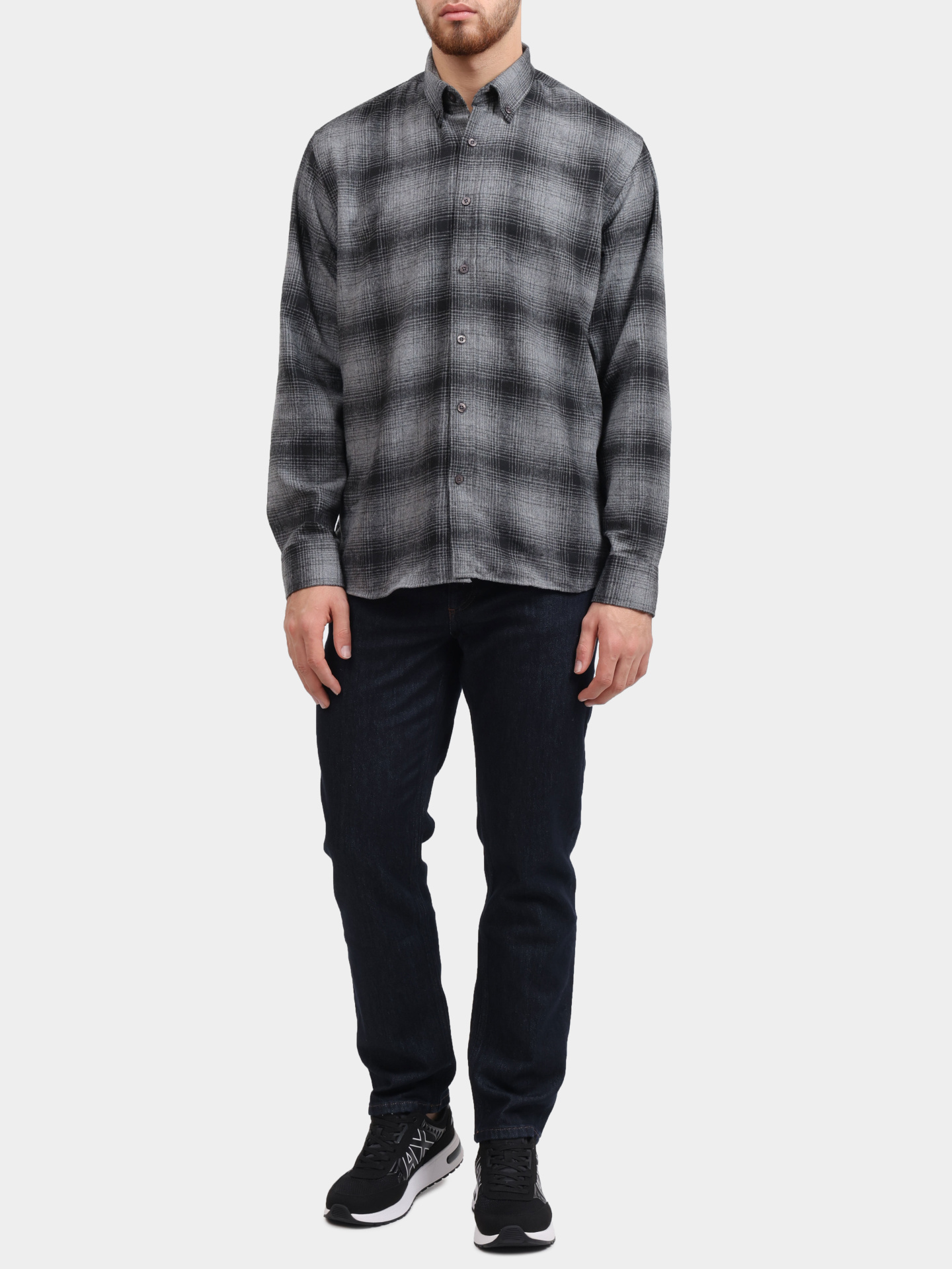 Рубашка Pantamo 4320-310-58 A-04 клетчатая мужская — купить в интернет-магазине Verdistore