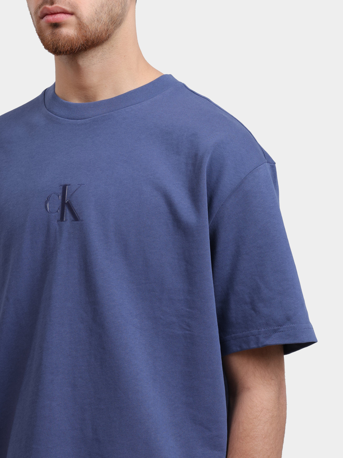 Футболка Calvin Klein Jeans LV04RAB812 RLY хлопковая мужская — купить в интернет-магазине Verdistore