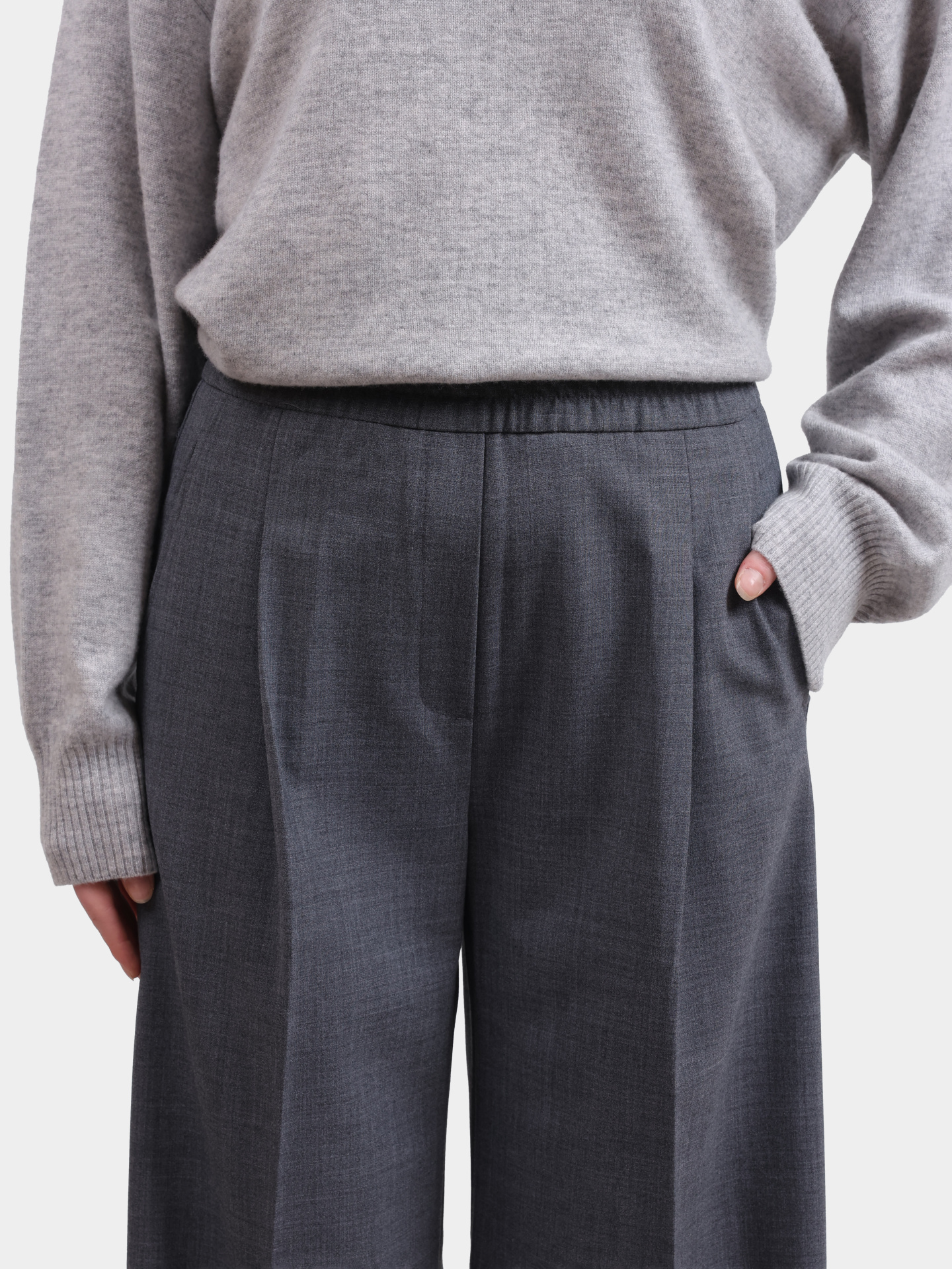 Брюки MARELLA DIORAMA 002 серые женские — купить в интернет-магазине Verdistore