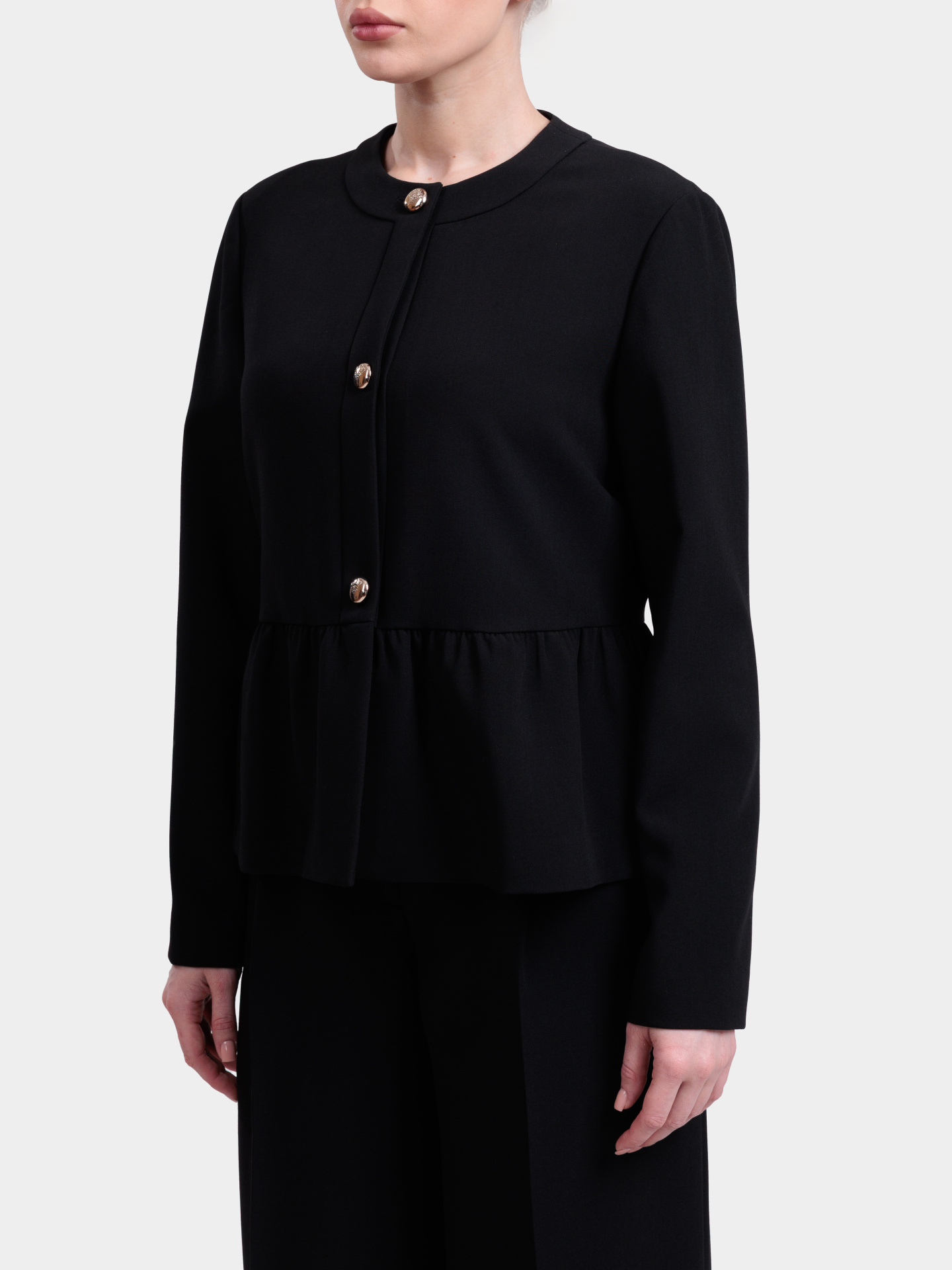 Жакет Joop! 261J58Jadora 30100030 00001 черный женский с баской — купить в интернет-магазине Verdistore