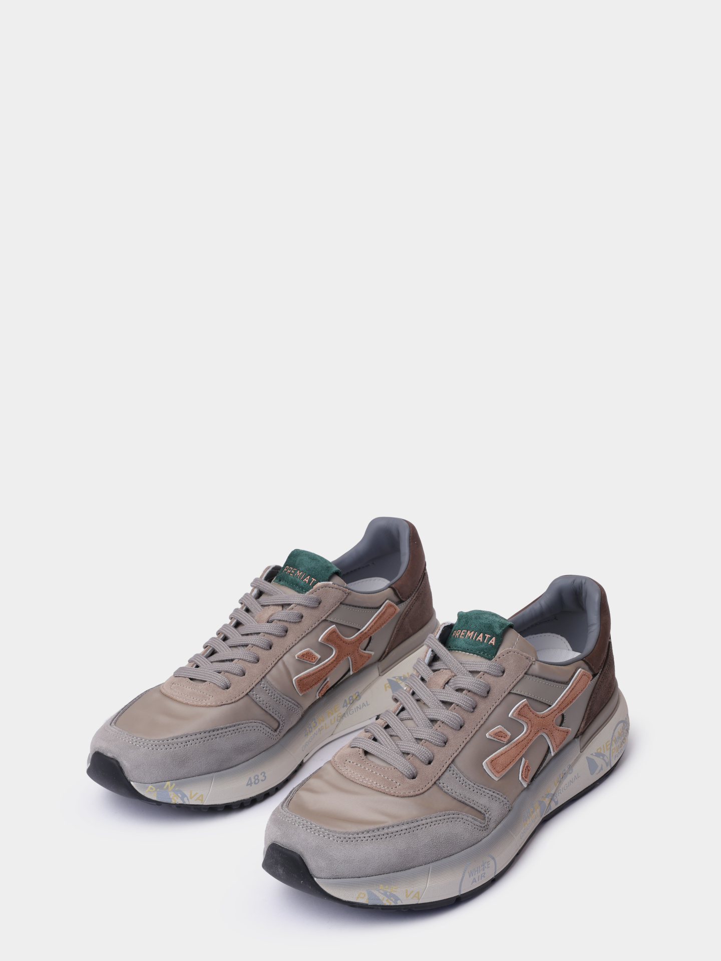 Кроссовки Premiata MICK VAR 7715 комбинированные мужские  — купить в интернет-магазине Verdistore