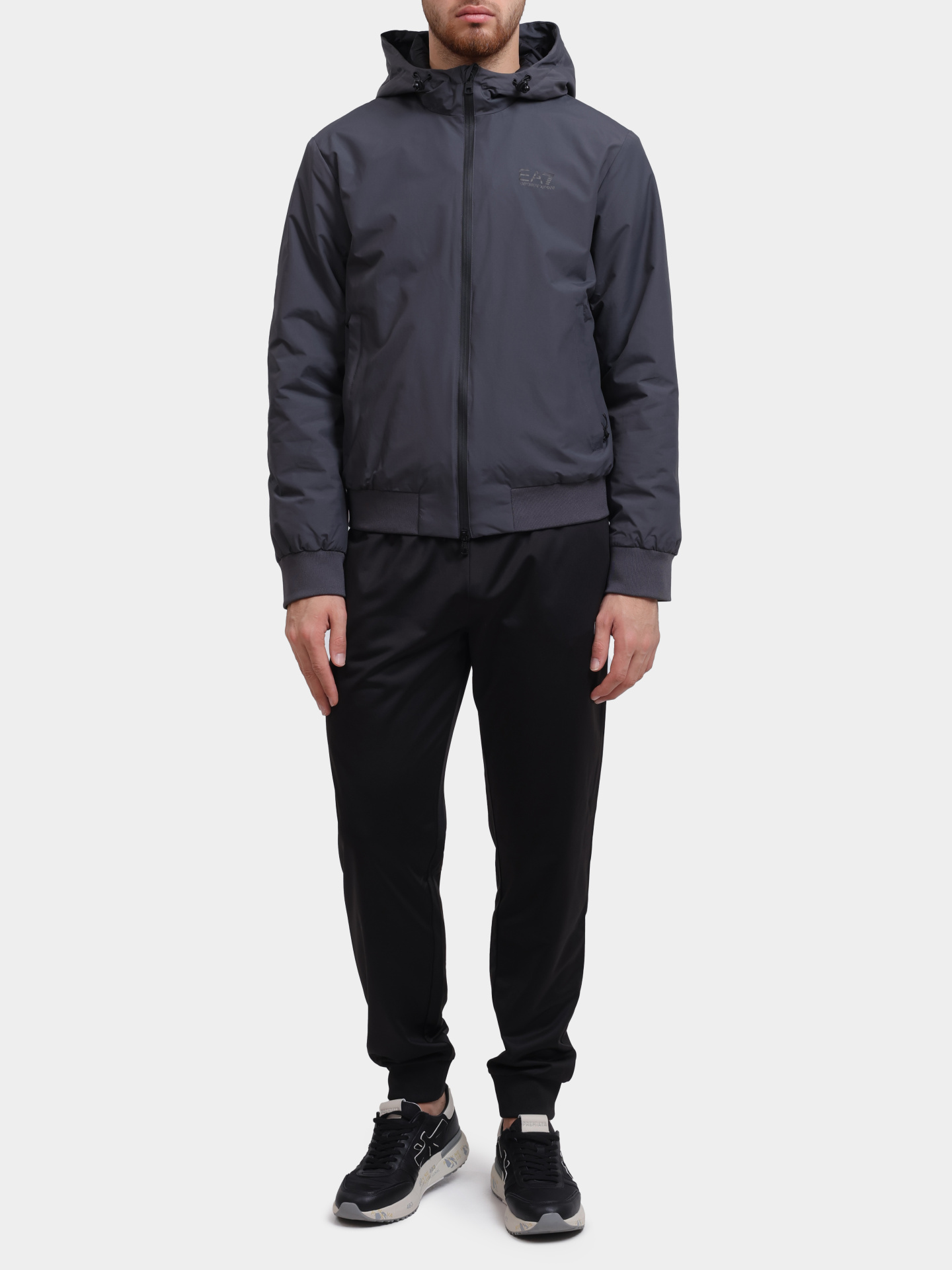 Бомбер 8NPB21 PNFZZ U8117 черный мужской — купить в интернет-магазине Verdistore