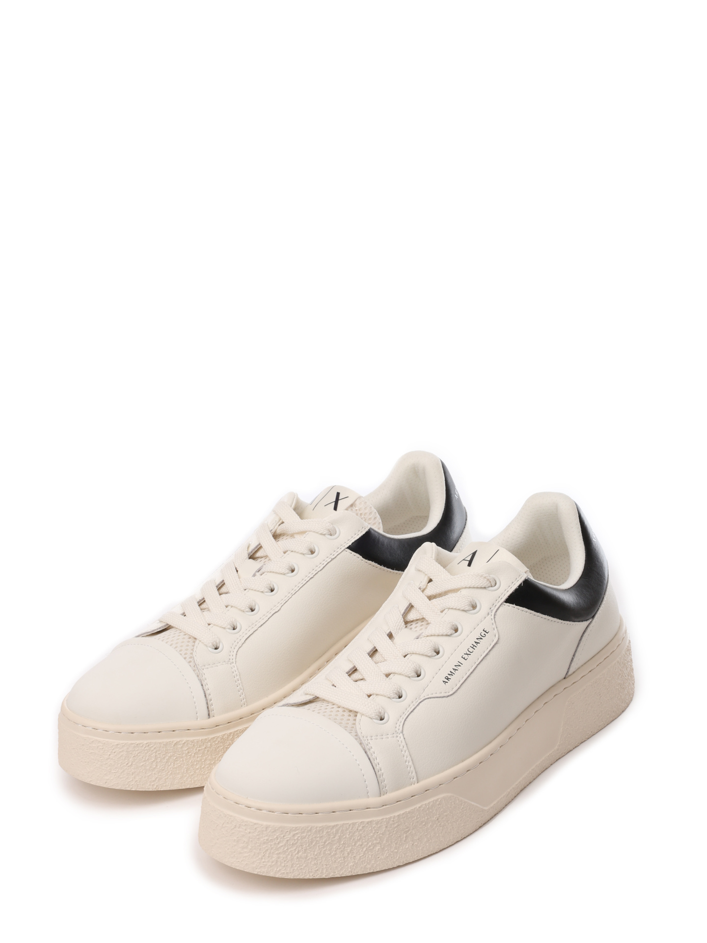 Кеды Armani Exchange XUX236 XV906 N480 белые мужские кожаные — купить в интернет-магазине Verdistore