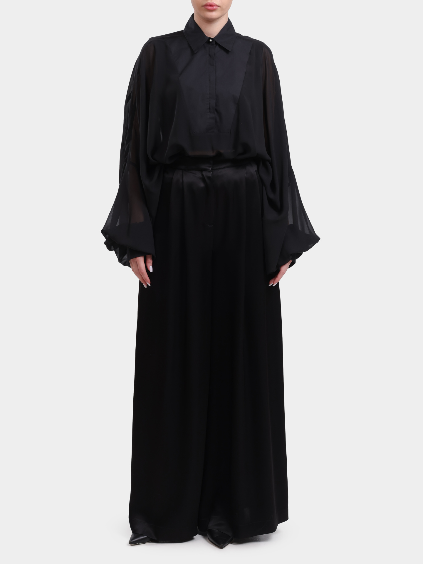 Блузка-боди 105571 A2VN Z99 черная женская — купить в интернет-магазине Verdistore