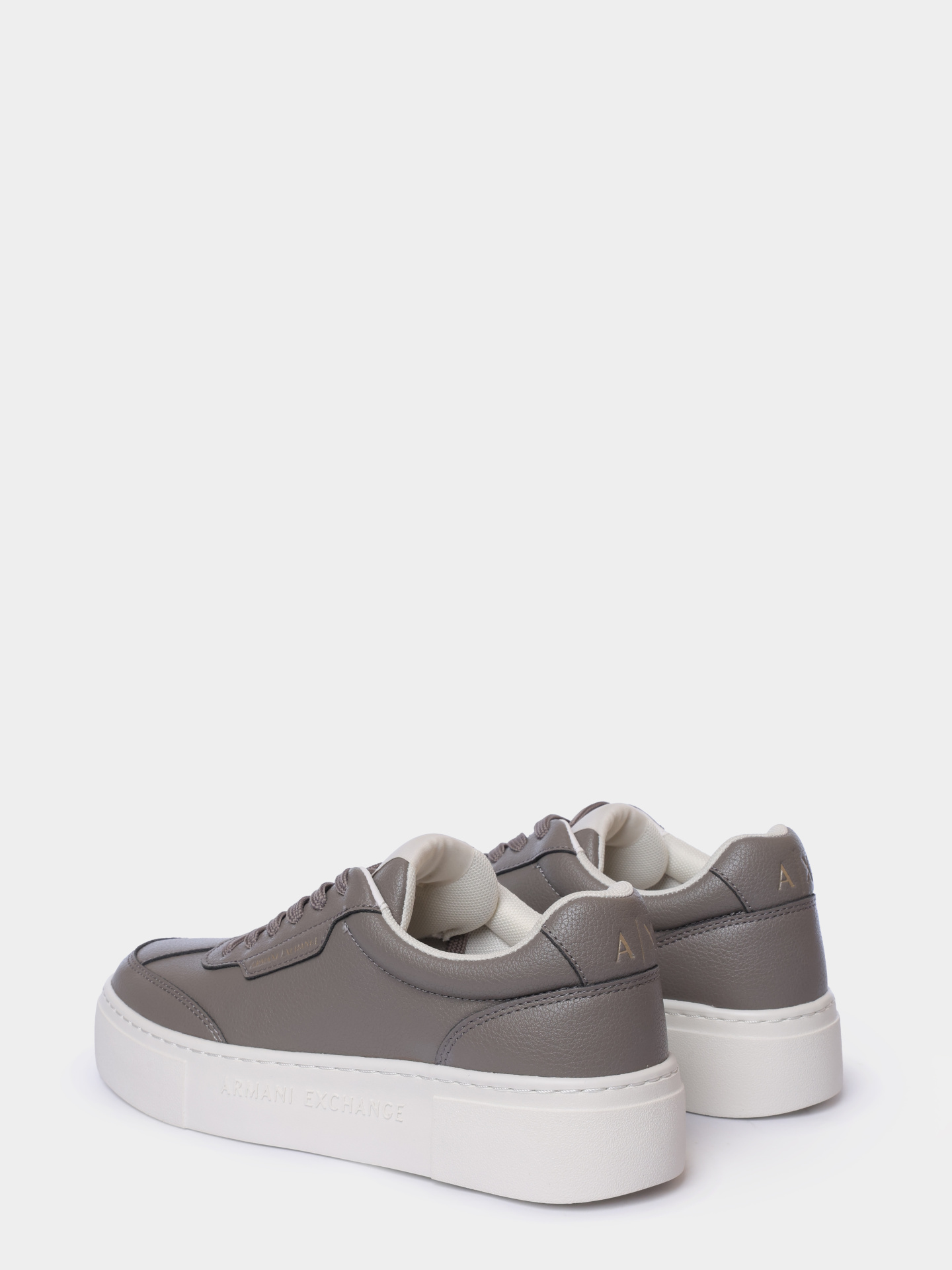 Кеды Armani Exchange XW001662 AF17351 U6242 серые женские — купить в интернет-магазине Verdistore