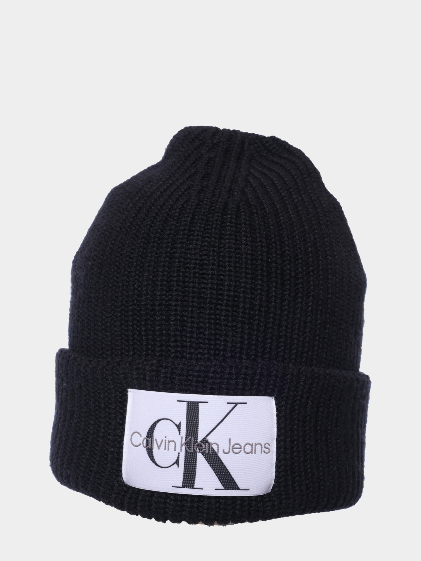 Шапка Calvin Klein Jeans K50K506242 черная мужская — купить в интернет-магазине Verdistore