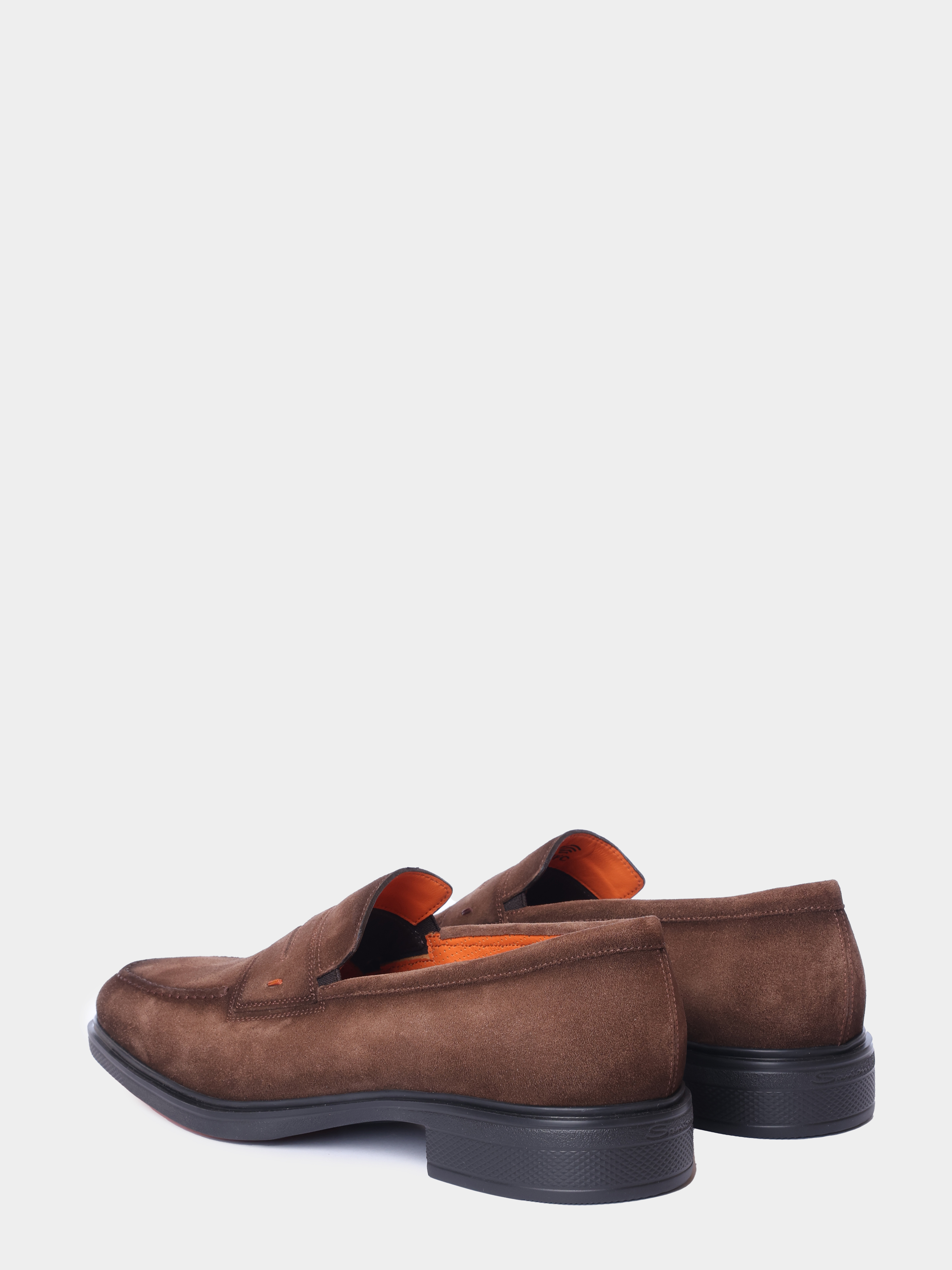 Лоферы Santoni MGEG18964NEAXGEXS50 замшевые мужские — купить в интернет-магазине Verdistore