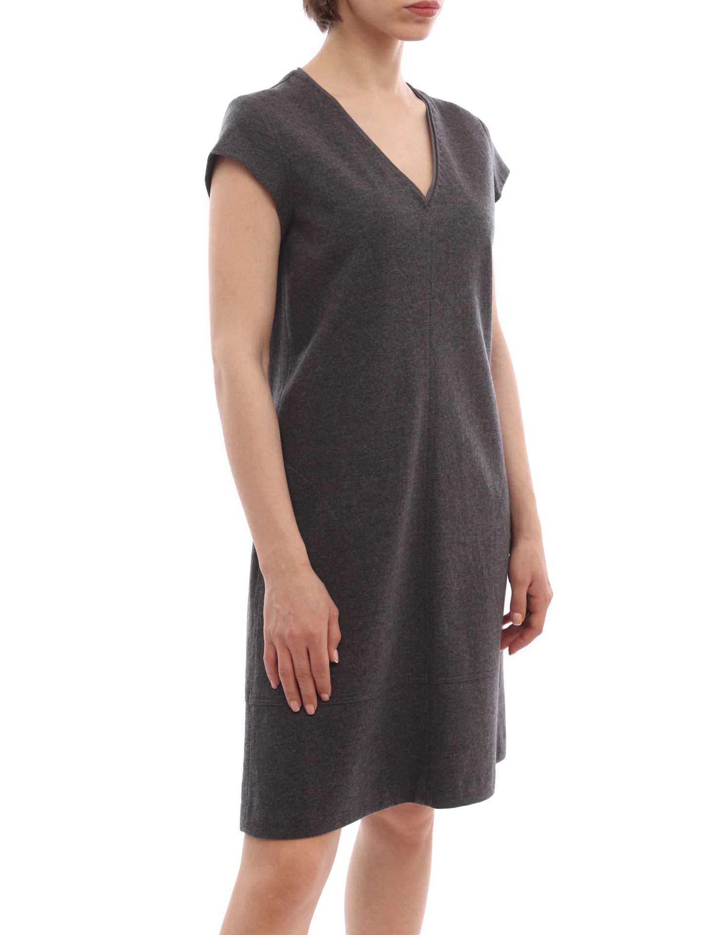 Платье Brunello Cucinelli MOZ362776 шерстяное женское — купить в интернет-магазине Verdistore