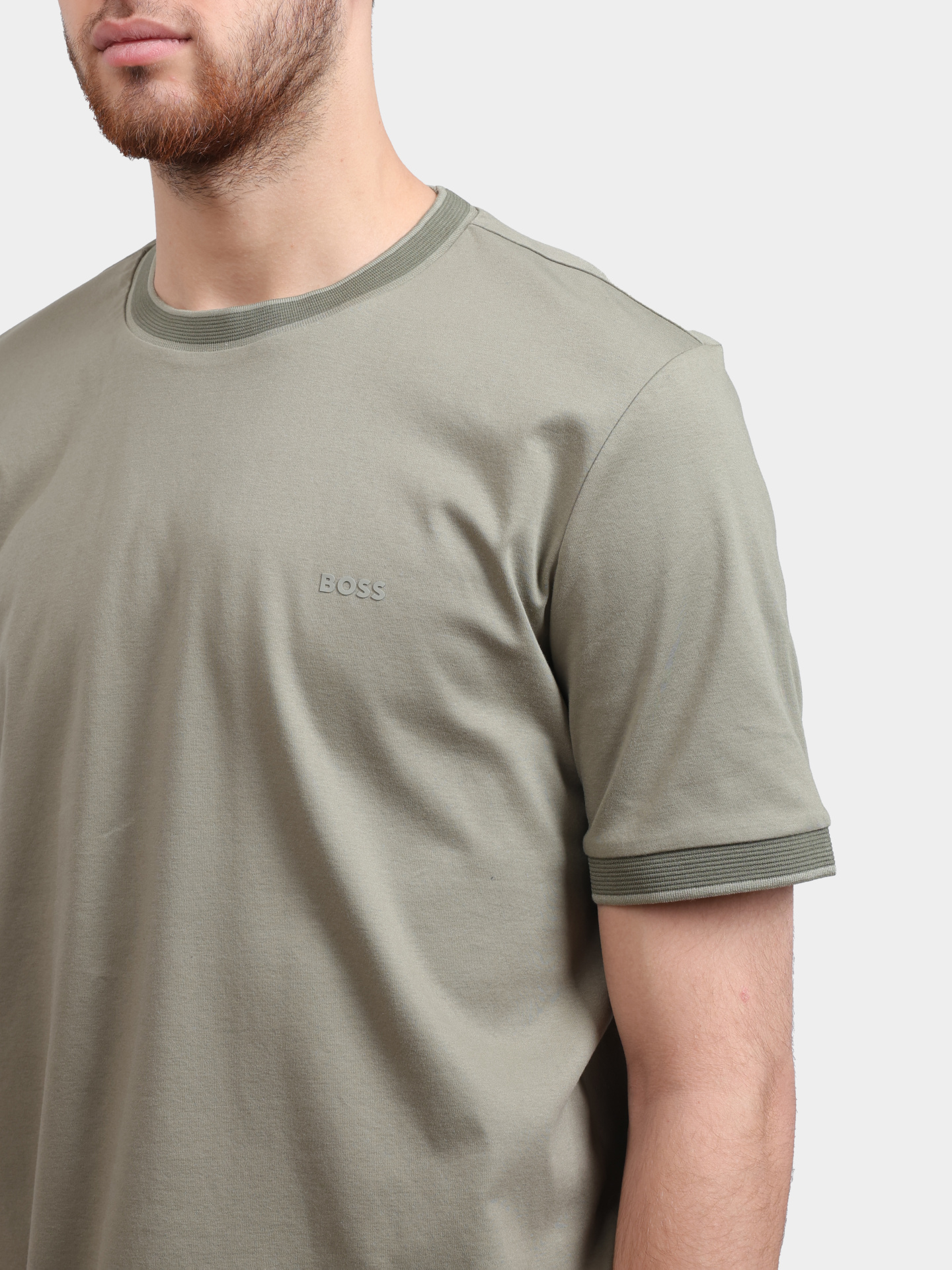 Футболка Boss 50543858 314 хлопковая мужская — купить в интернет-магазине Verdistore
