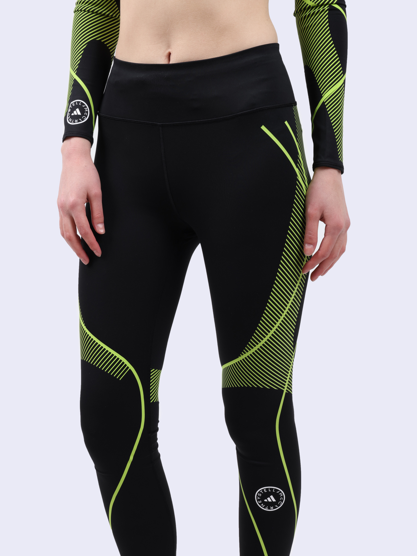 Леггинсы Adidas by Stella McCartney JJ1862 черные женские — купить в интернет-магазине Verdistore