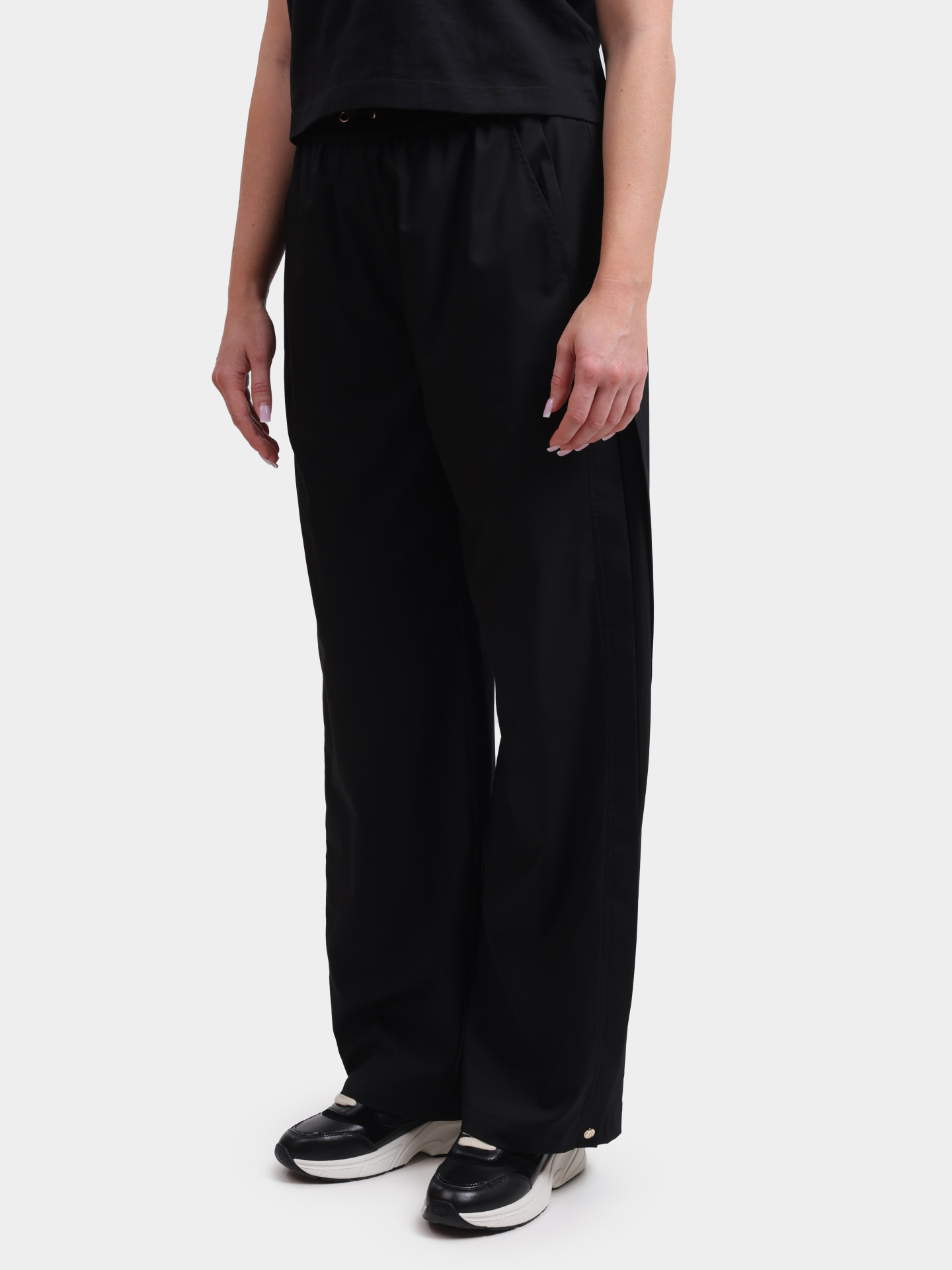 Брюки Liu-Jo TA6181 TS922 22222 черные женские — купить в интернет-магазине Verdistore