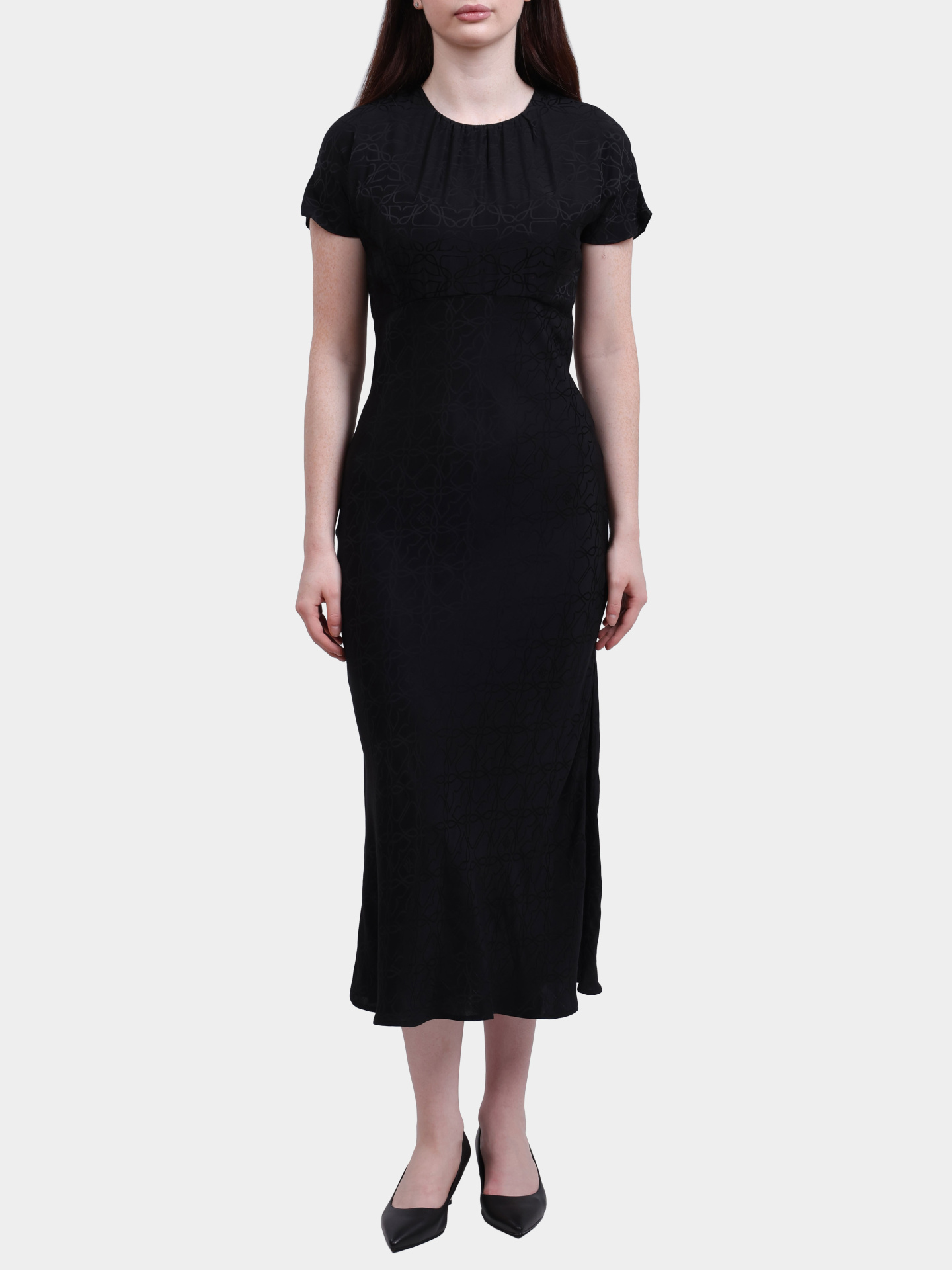 Платье Hugo 50542304 968 черное женское — купить в интернет-магазине Verdistore