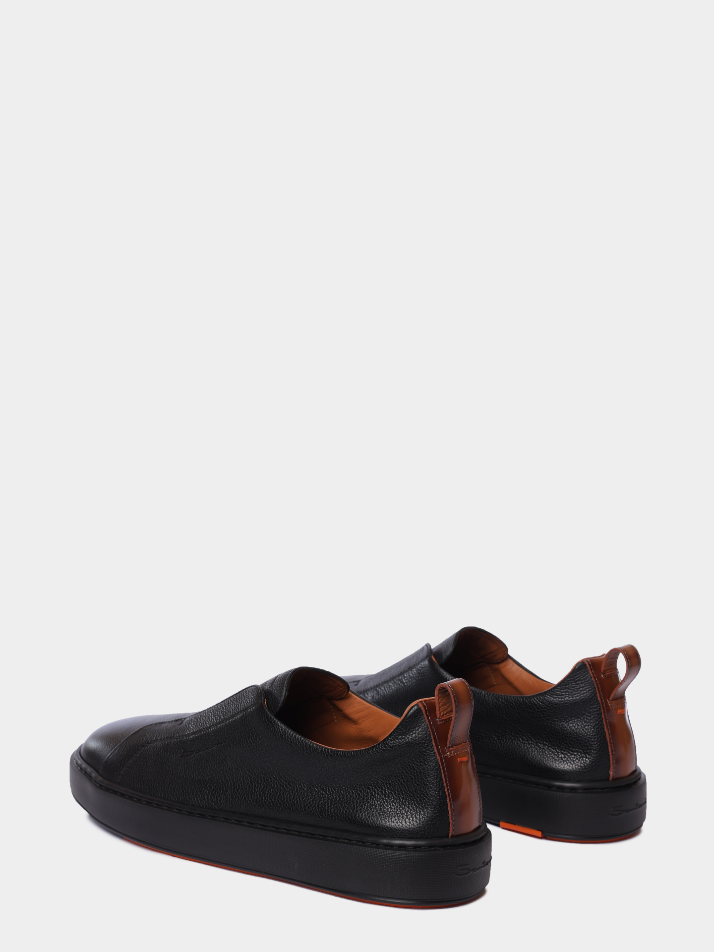 Кеды Santoni MBCG21995NEATLLDN01 кожаные мужские — купить в интернет-магазине Verdistore