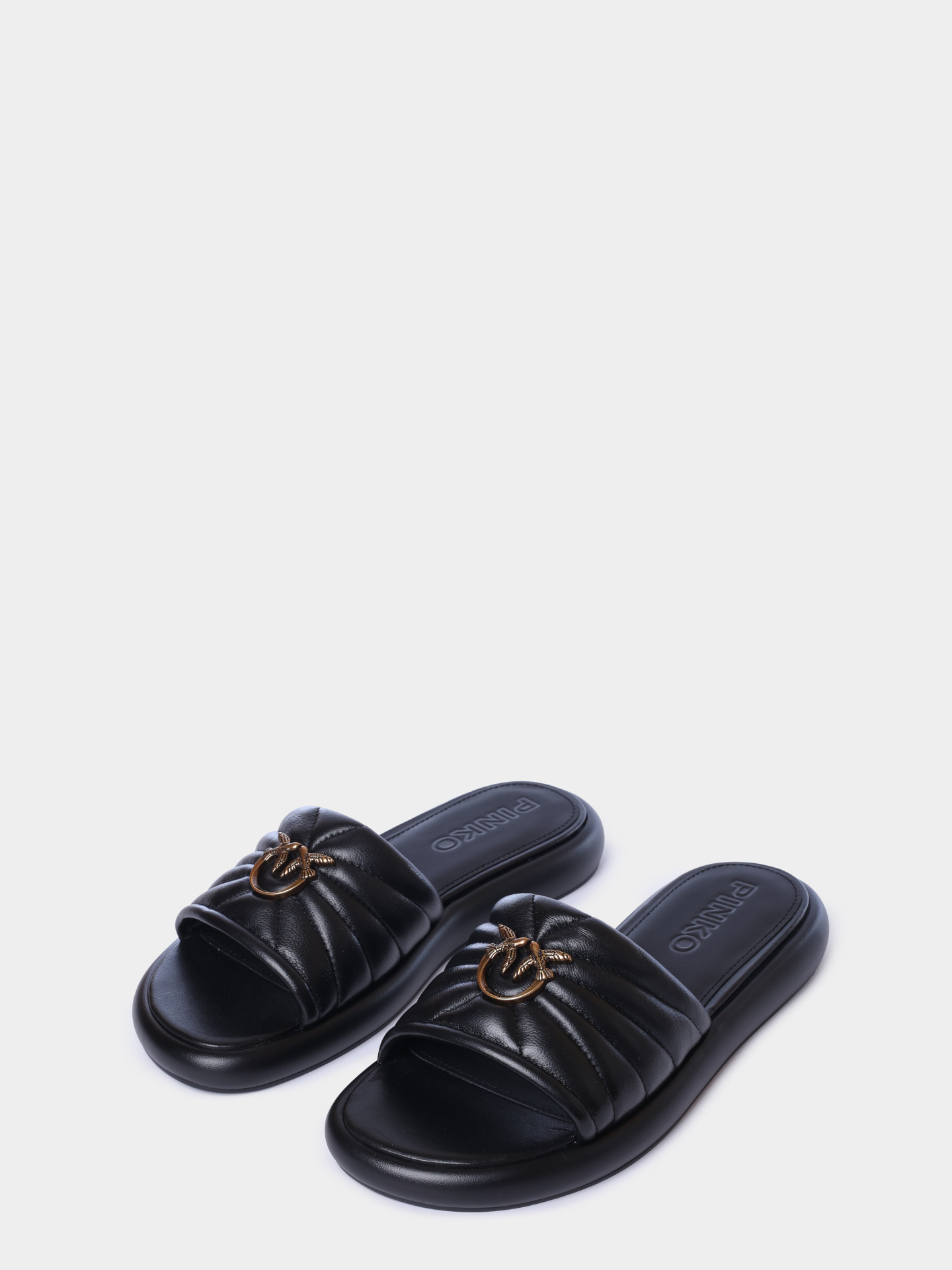 Шлепанцы Pinko SD0525 P003 Z99 кожаные женские — купить в интернет-магазине Verdistore