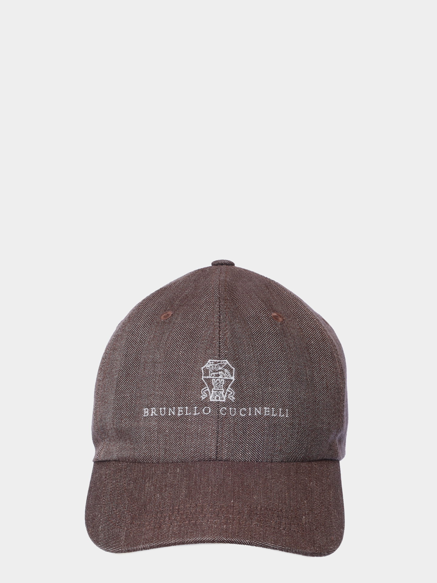 Бейсболка Brunello Cucinelli MZ4089850 CBM07 коричневая мужская — купить в интернет-магазине Verdistore