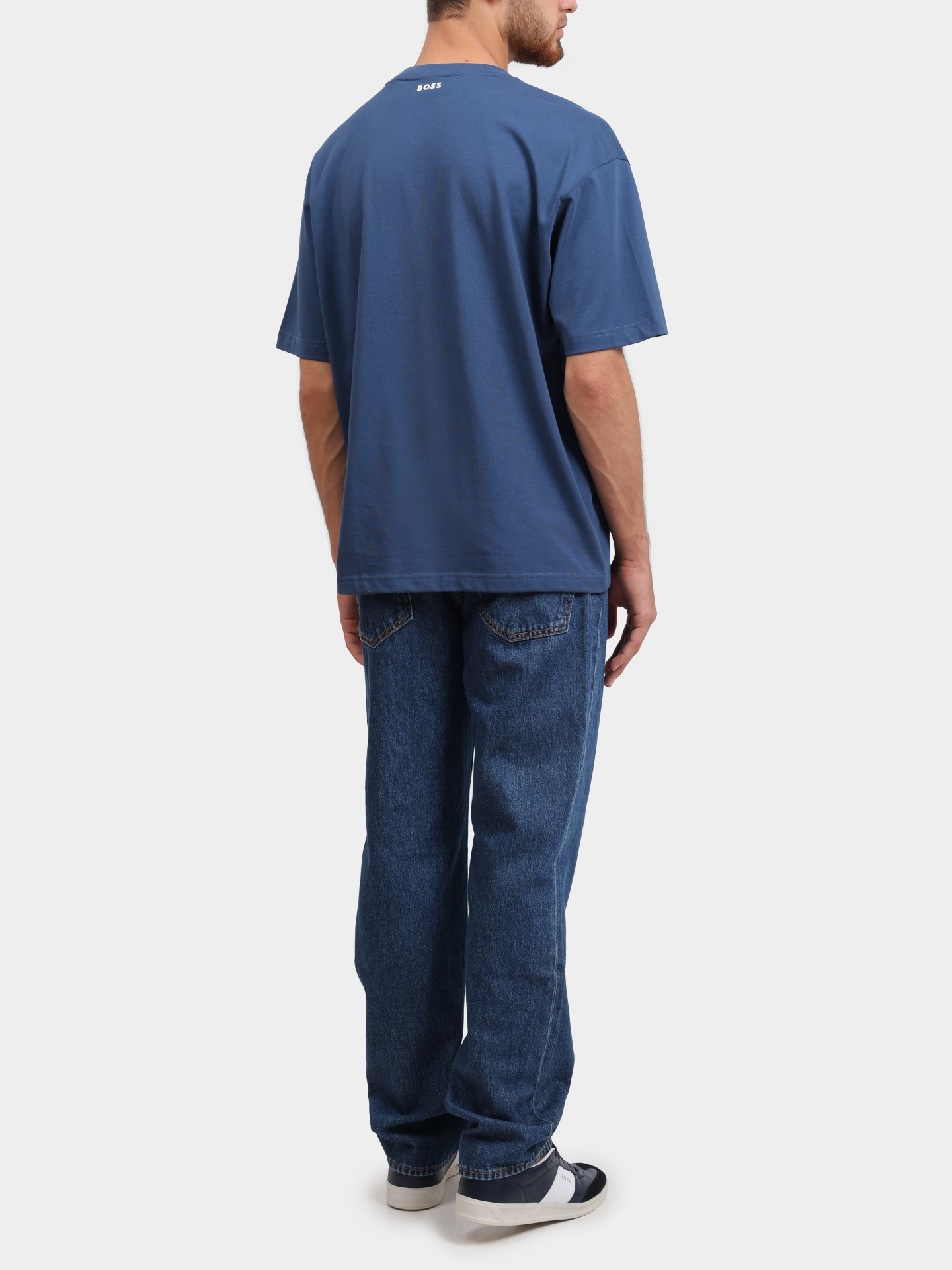 Футболка Boss 10260136 01 50539195 466 хлопковая мужская — купить в интернет-магазине Verdistore