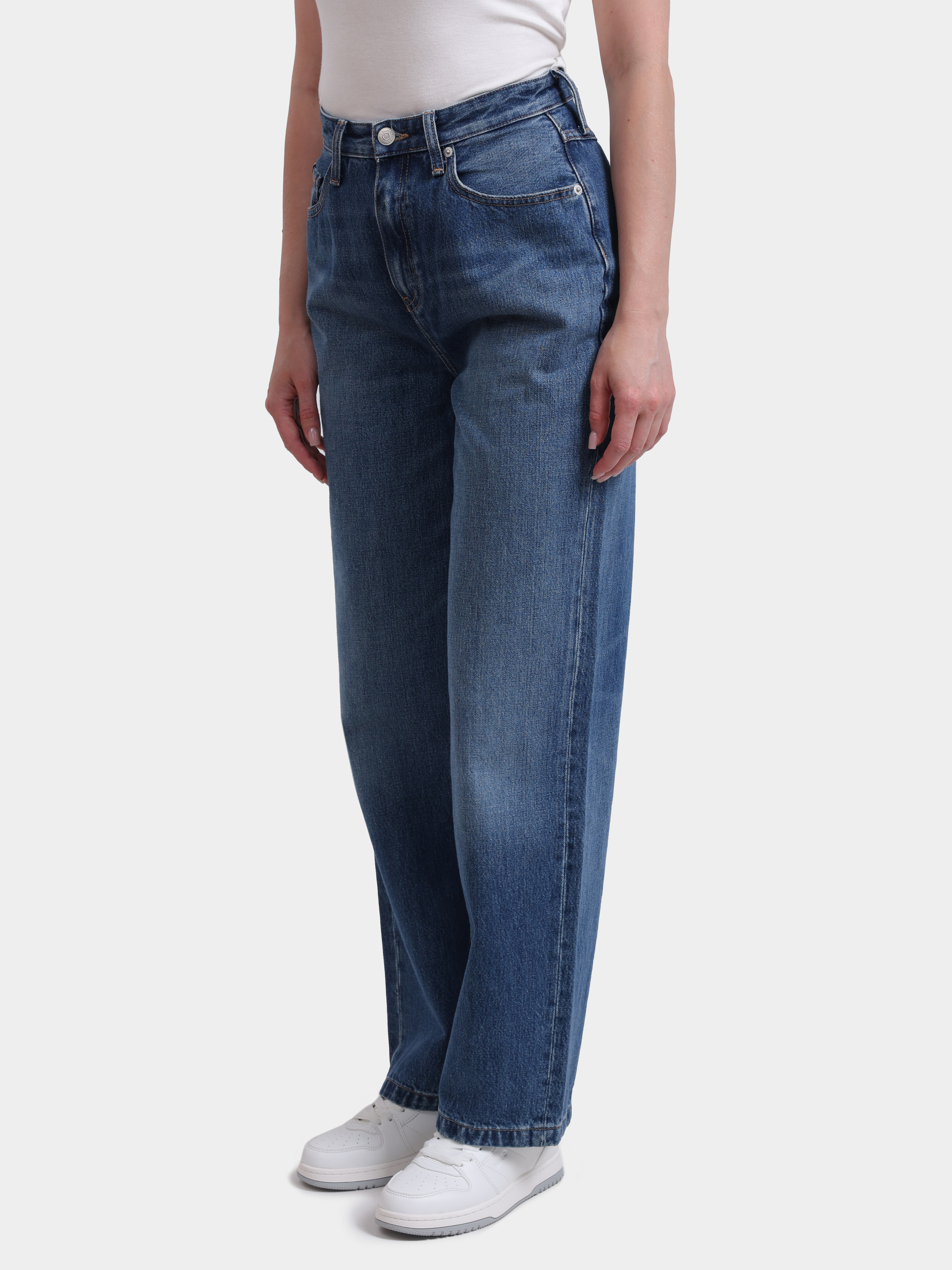 Джинсы Tommy Hilfiger WW0WW4219130 1A4 синие женские — купить в интернет-магазине Verdistore