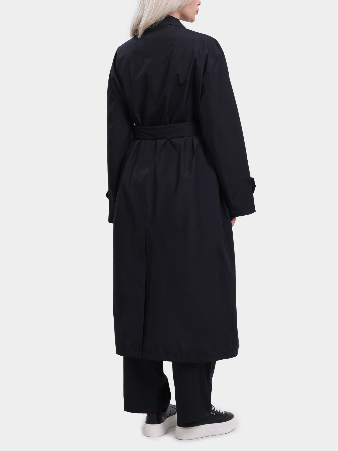 Тренч Herno IM000174D 11124 9300 черный женский — купить в интернет-магазине Verdistore