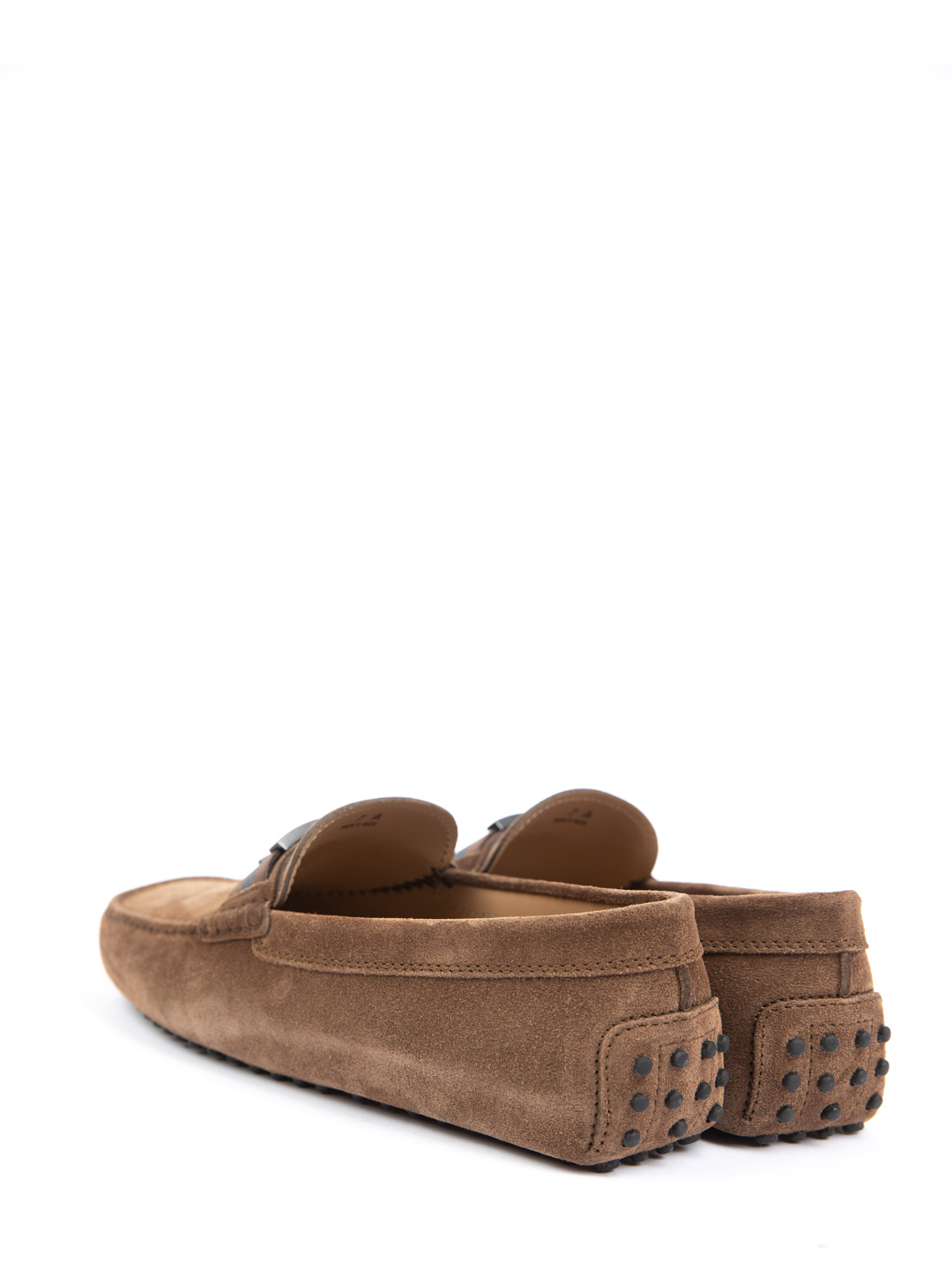 Мокасины замшевые с металлической пряжкой сверху  — купить в интернет-магазине Verdistore