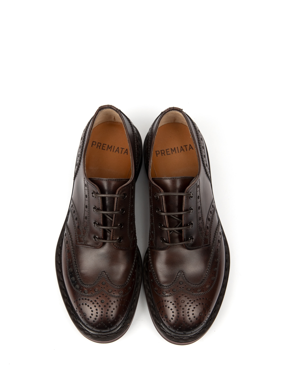 Дерби бордовые из гладкой матовой кожи — купить в интернет-магазине Verdistore