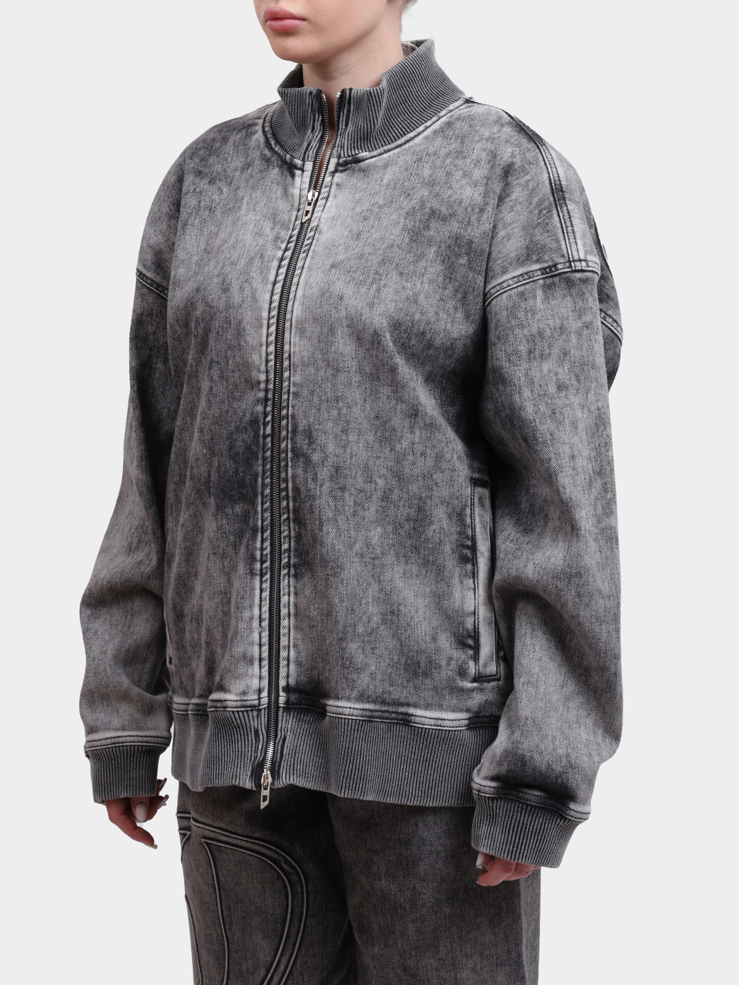 Мастерка Diesel A168580ABDA02 женская на молнии — купить в интернет-магазине Verdistore