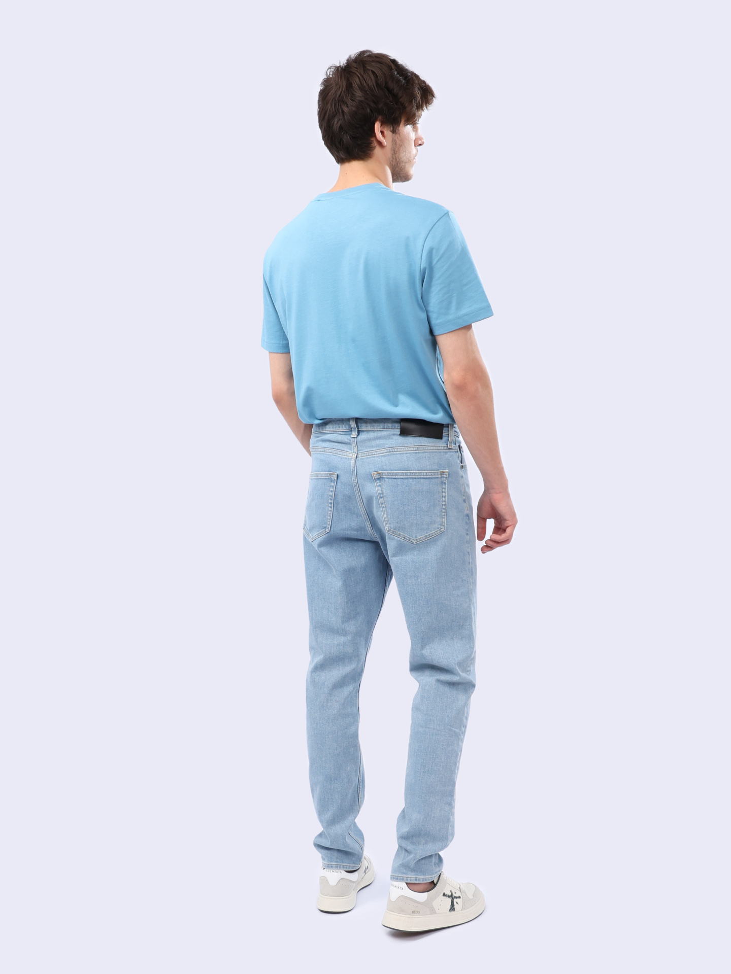 Джинсы Calvin Klein K10K11286332 1AA голубые мужские — купить в интернет-магазине Verdistore
