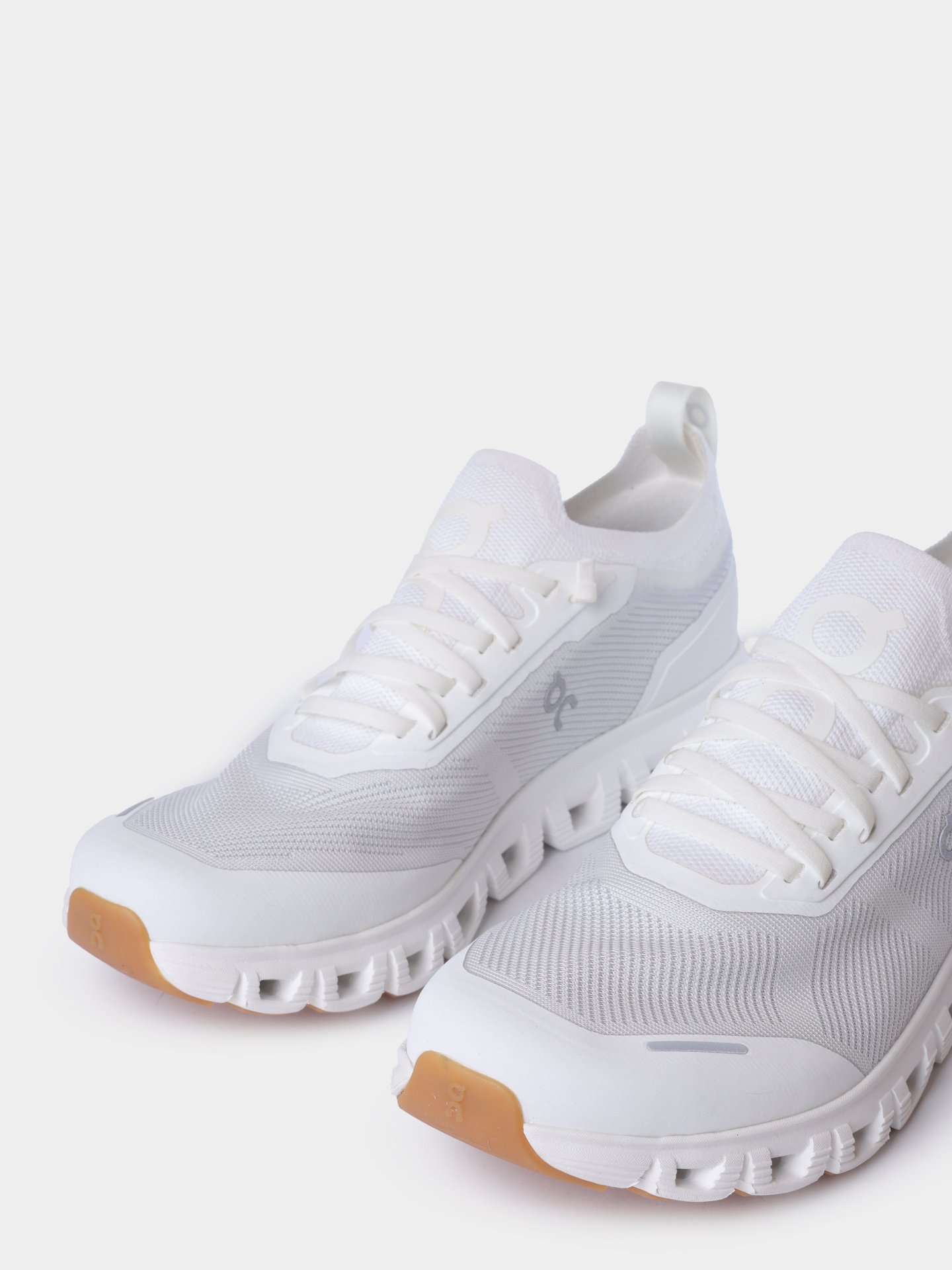 Кроссовки On Running 3MF10041200 ON Cloud 5 All White белые мужские с амортизирующей подошвой — купить в интернет-магазине Verdistore