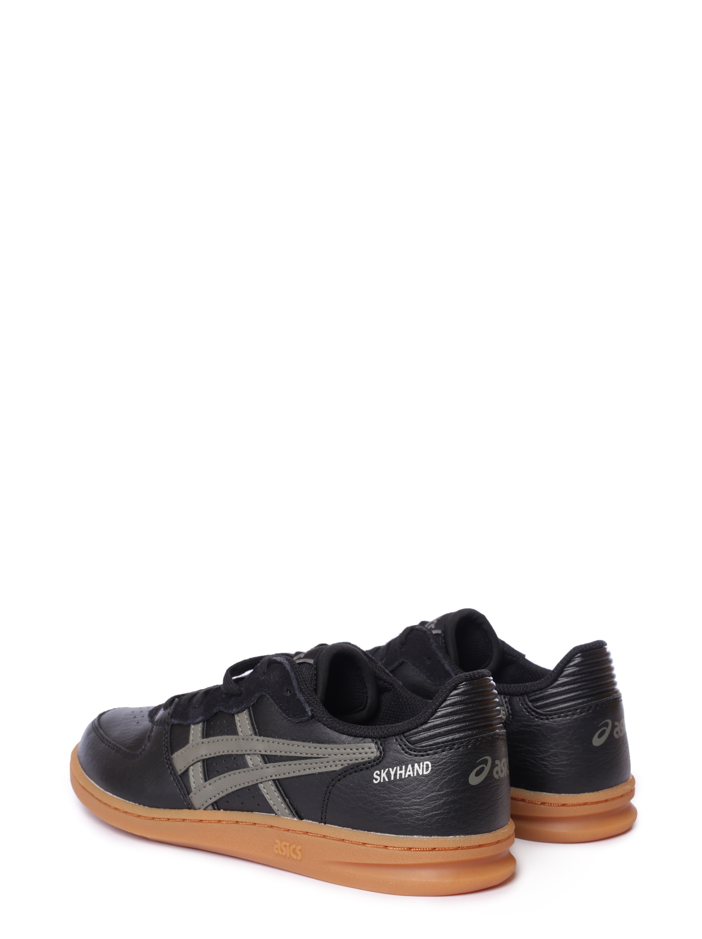 Кеды Asics 1203A451 001 черные женские на коричневой подошве — купить в интернет-магазине Verdistore