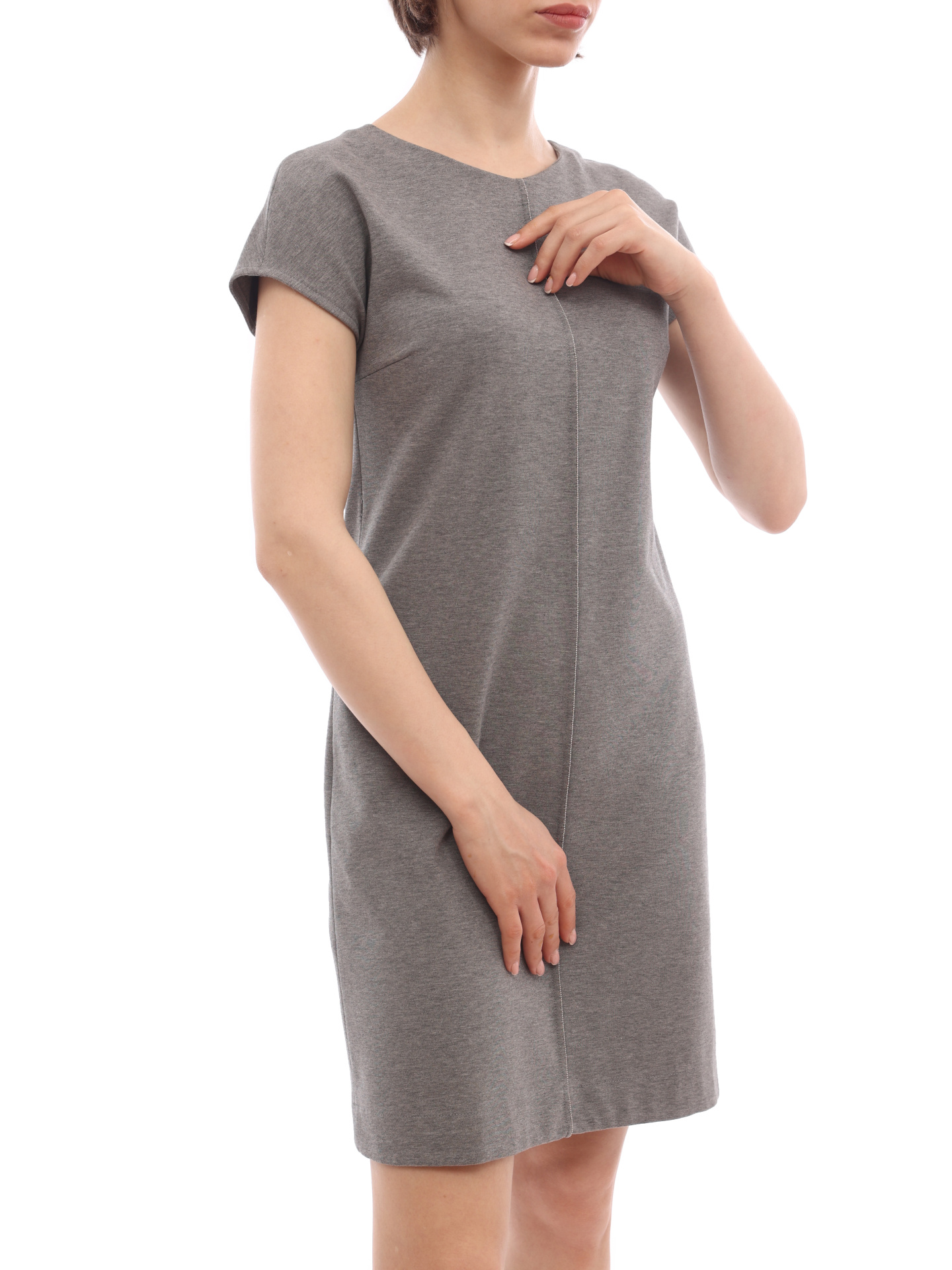 Платье Brunello Cucinelli MS519A2802 хлопковое женское — купить в интернет-магазине Verdistore