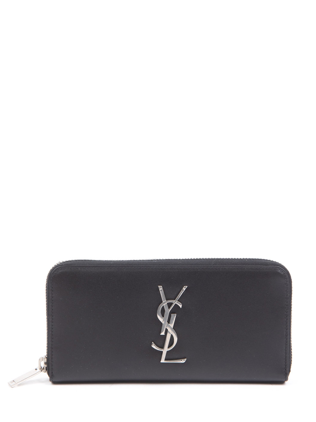 Портмоне черное кожаное с большим логотипом  — купить в интернет-магазине Verdistore