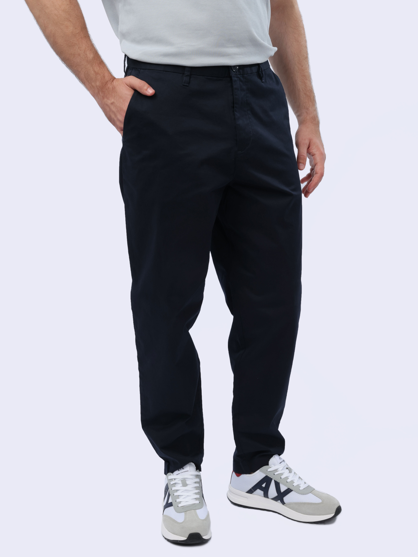 Брюки Armani Exchange 3DZP07 ZN3TZ 15DK темно-синие мужские — купить в интернет-магазине Verdistore