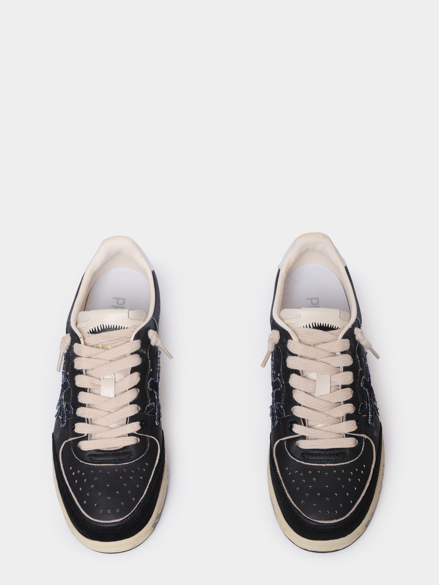 Кеды Premiata BSKTCLAYD VAR 6924 кожаные женские — купить в интернет-магазине Verdistore