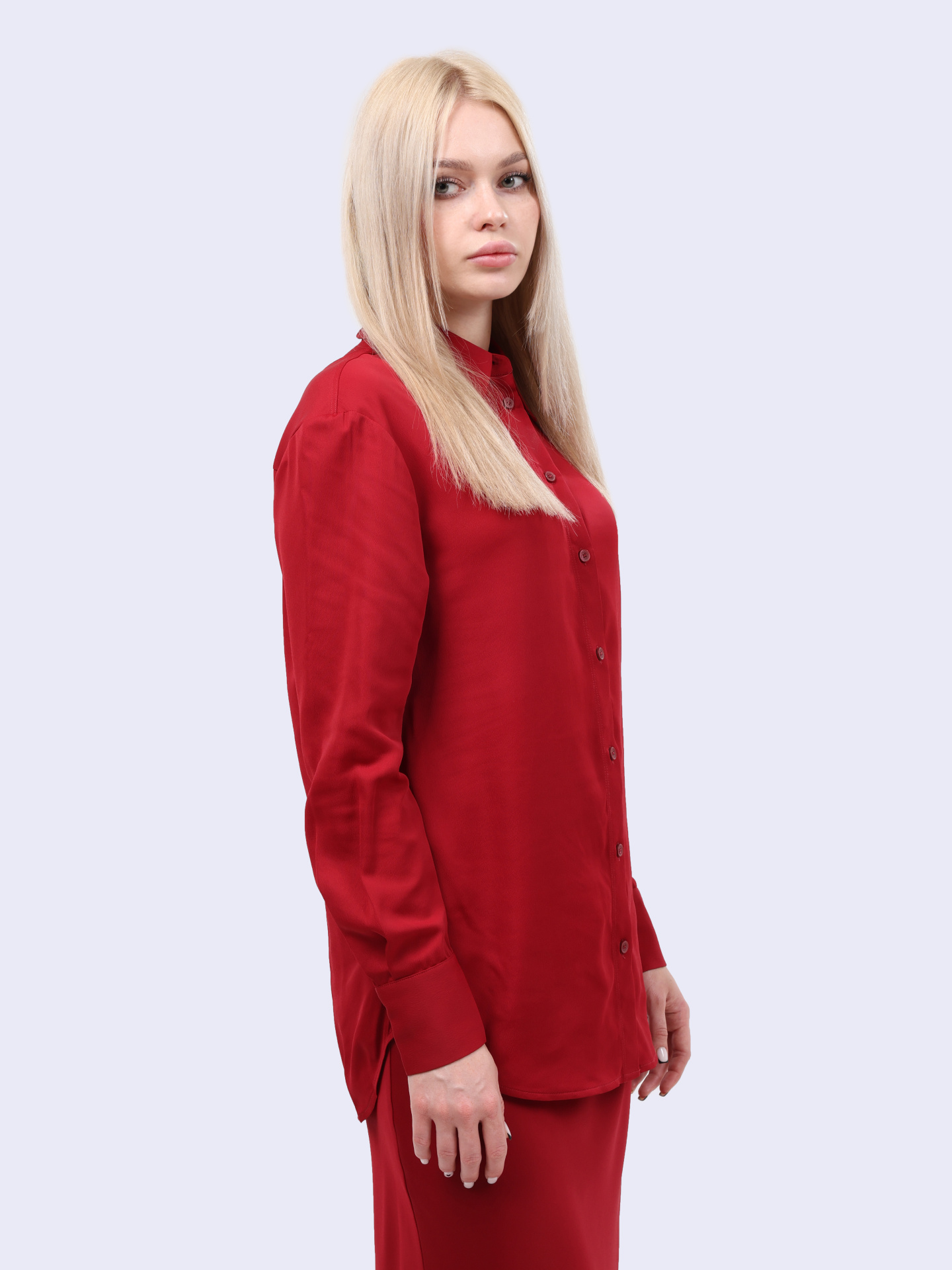 Блуза Calvin Klein K20K207584 XAI красная женская — купить в интернет-магазине Verdistore
