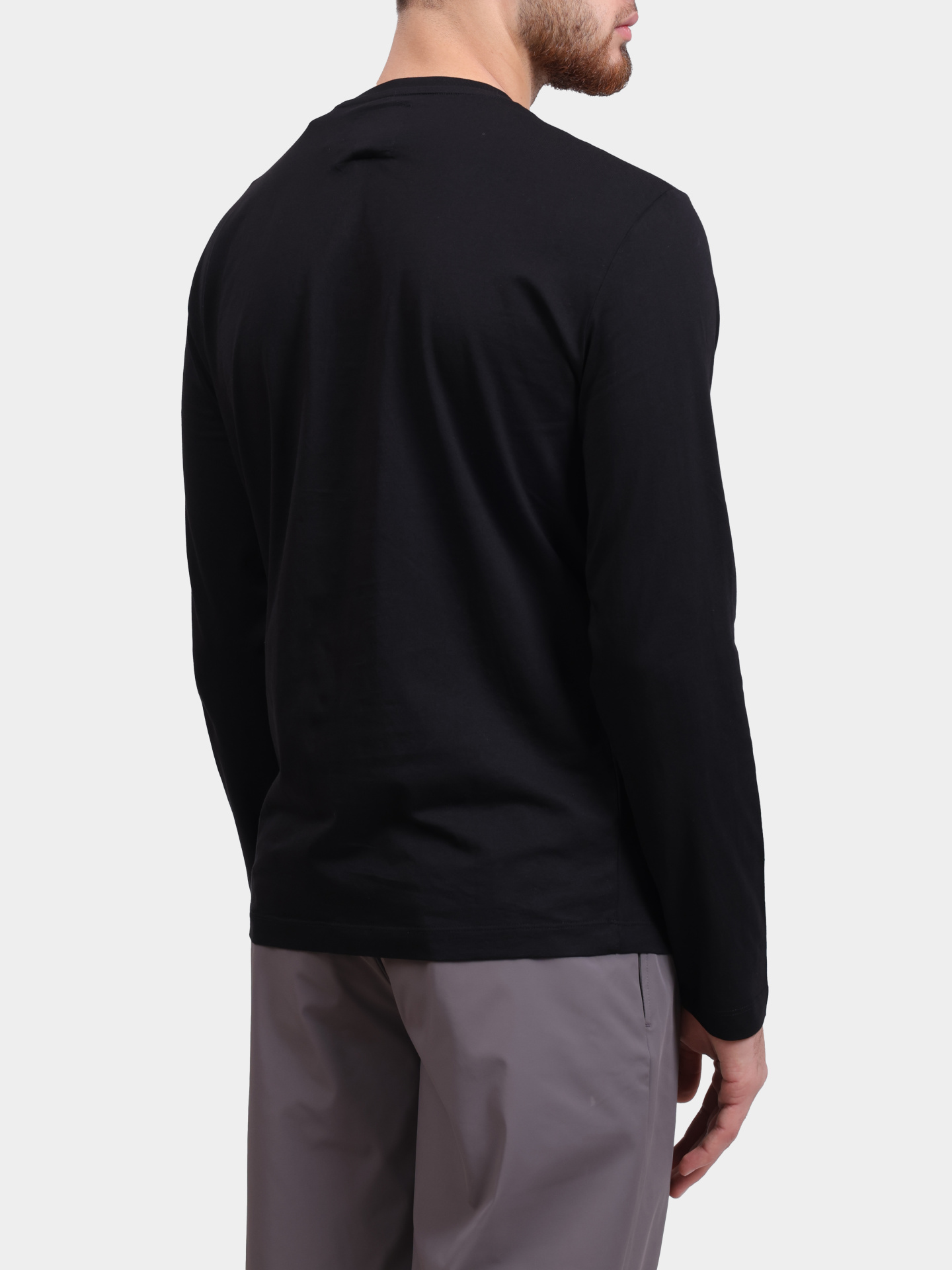 Лонгслив Armani Exchange XM000364 AF12308 UC001 хлопковый мужской — купить в интернет-магазине Verdistore