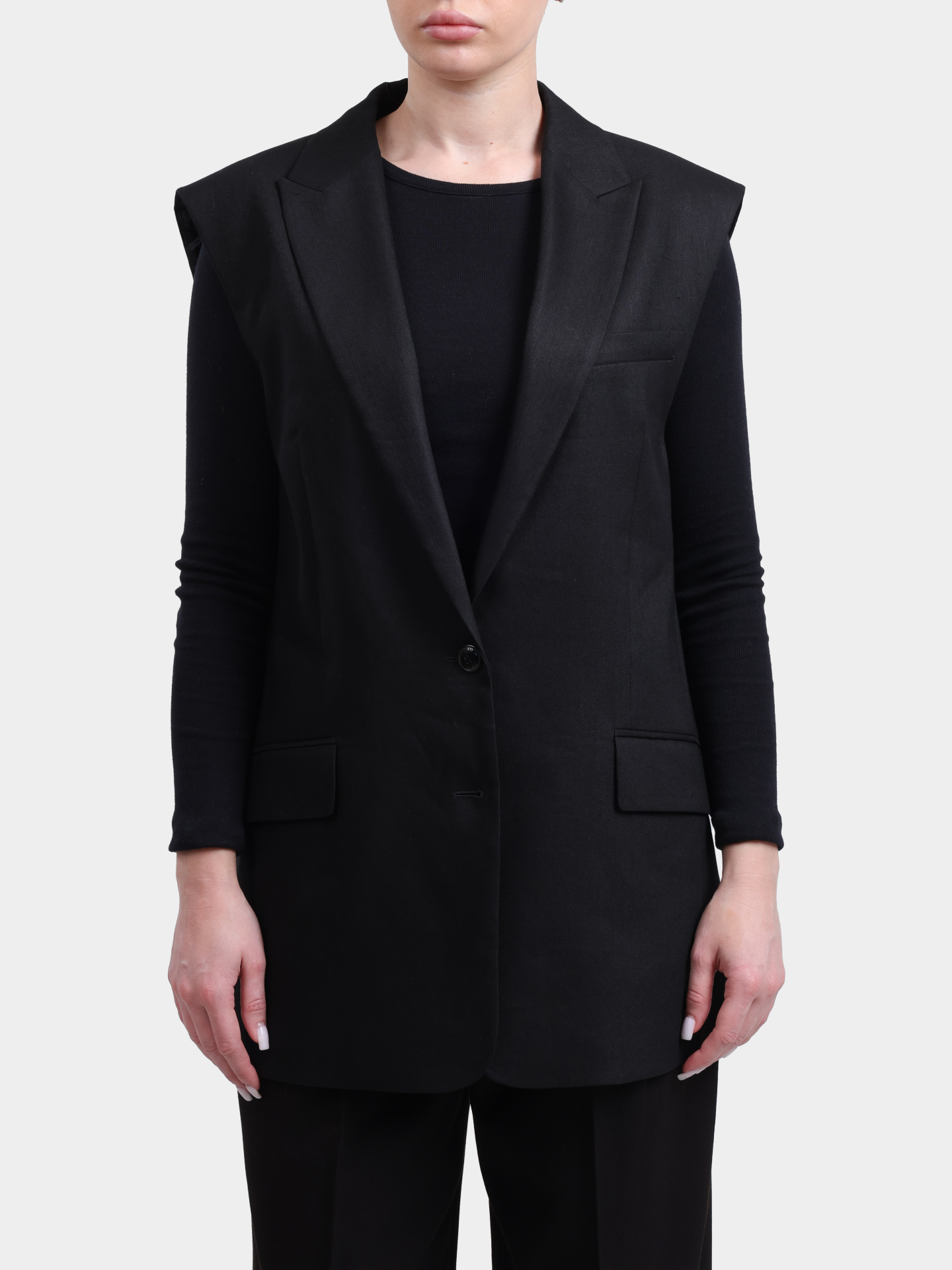 Жилет Hugo 50537621 001 льняной женский — купить в интернет-магазине Verdistore